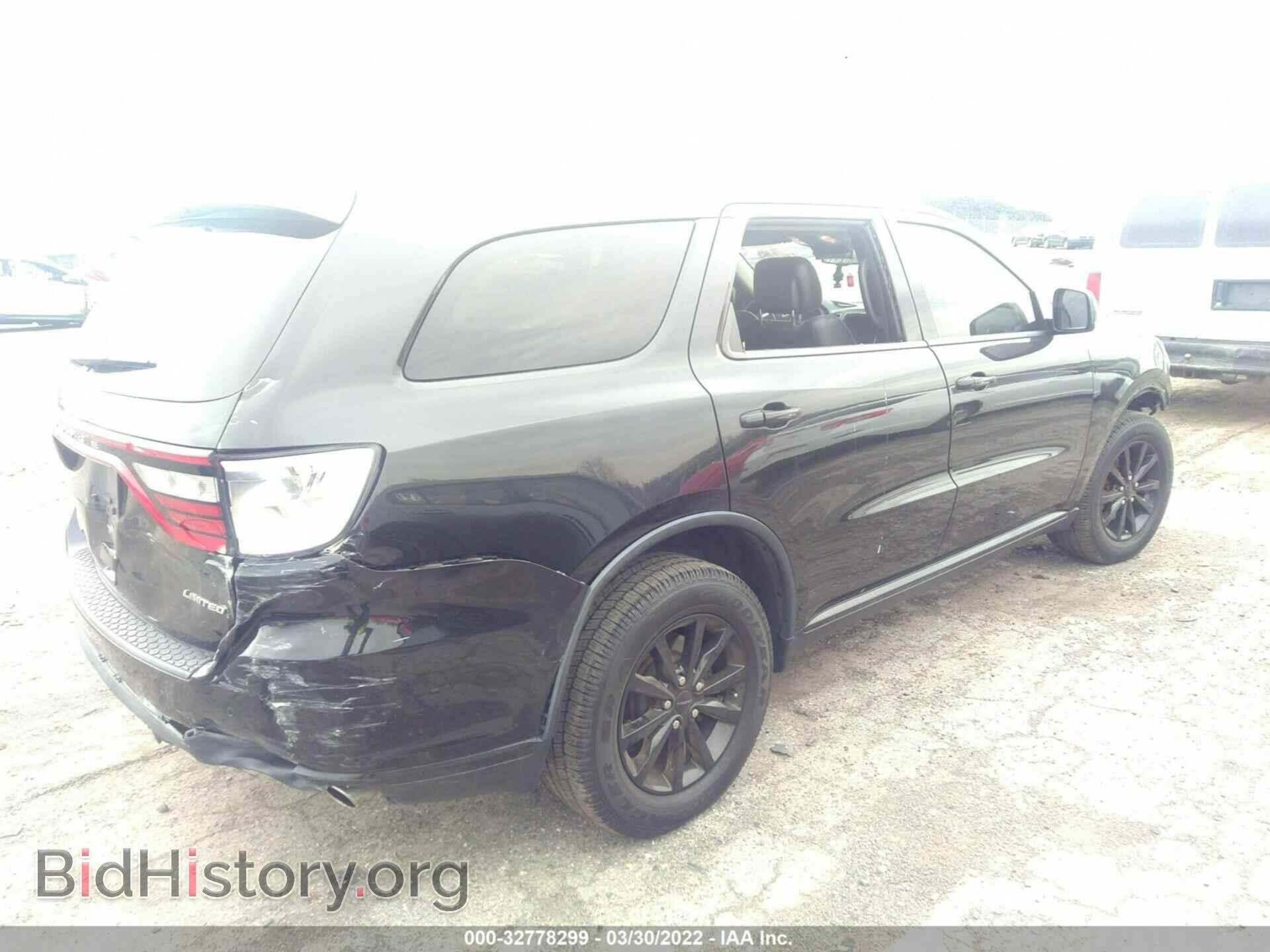 2016 DODGE DURANGO - VIN: 1C4RDJDG2GC336587 - Фото 4