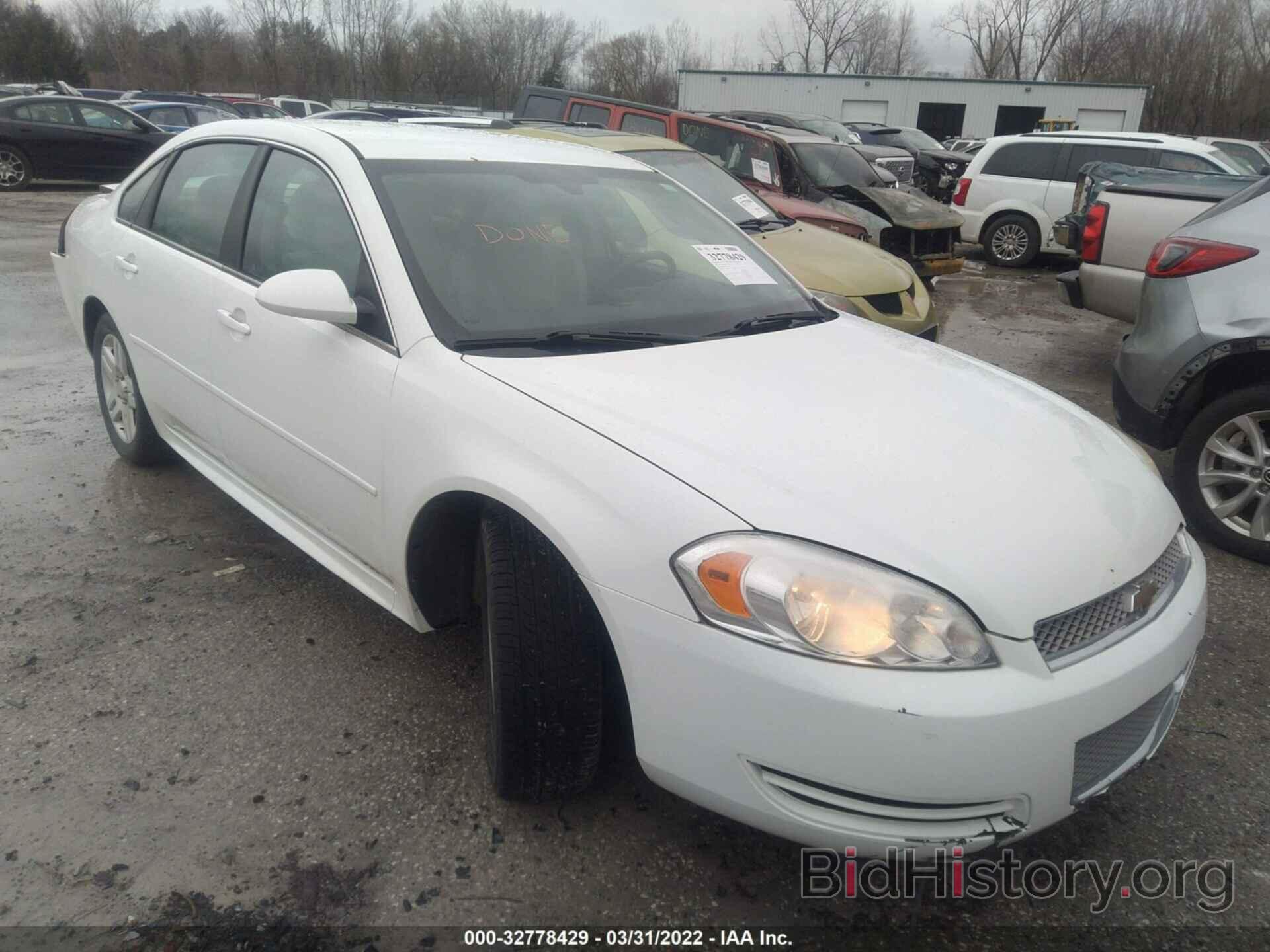 Photo 2G1WG5E31C1274587 - CHEVROLET IMPALA 2012