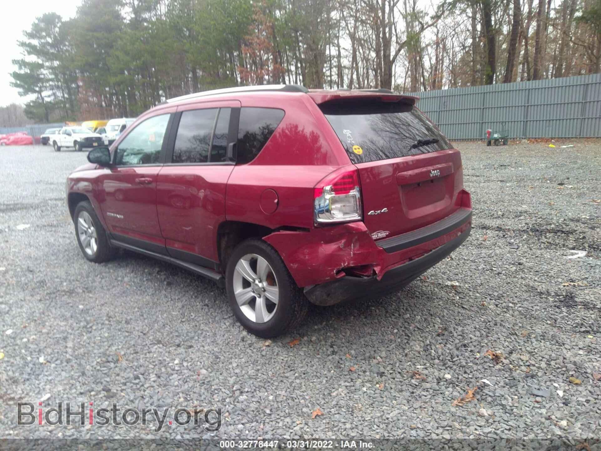 2013 JEEP COMPASS - VIN: 1C4NJDBBXDD222228 - Фото 3