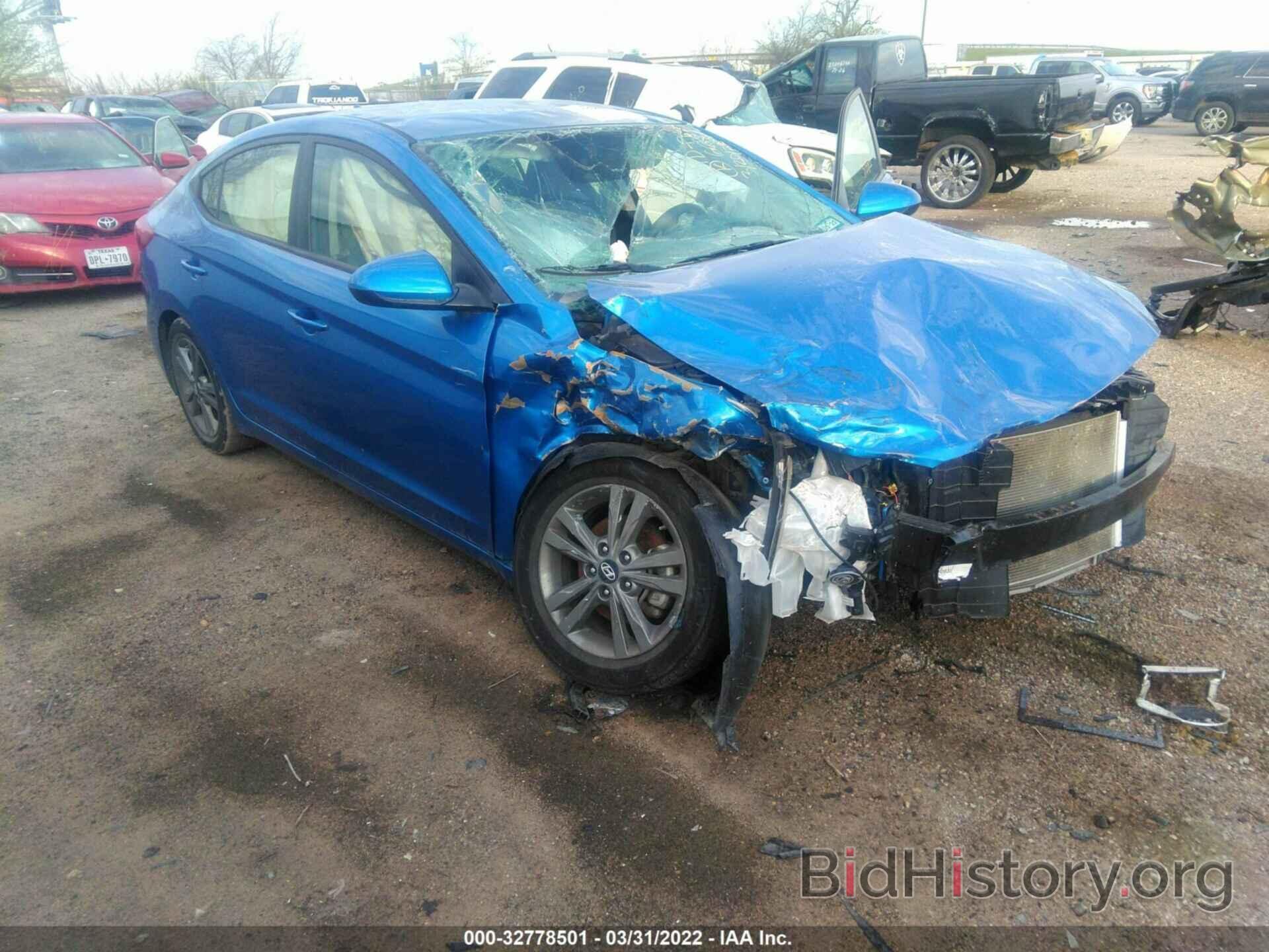 Photo 5NPD84LF9HH016844 - HYUNDAI ELANTRA 2017