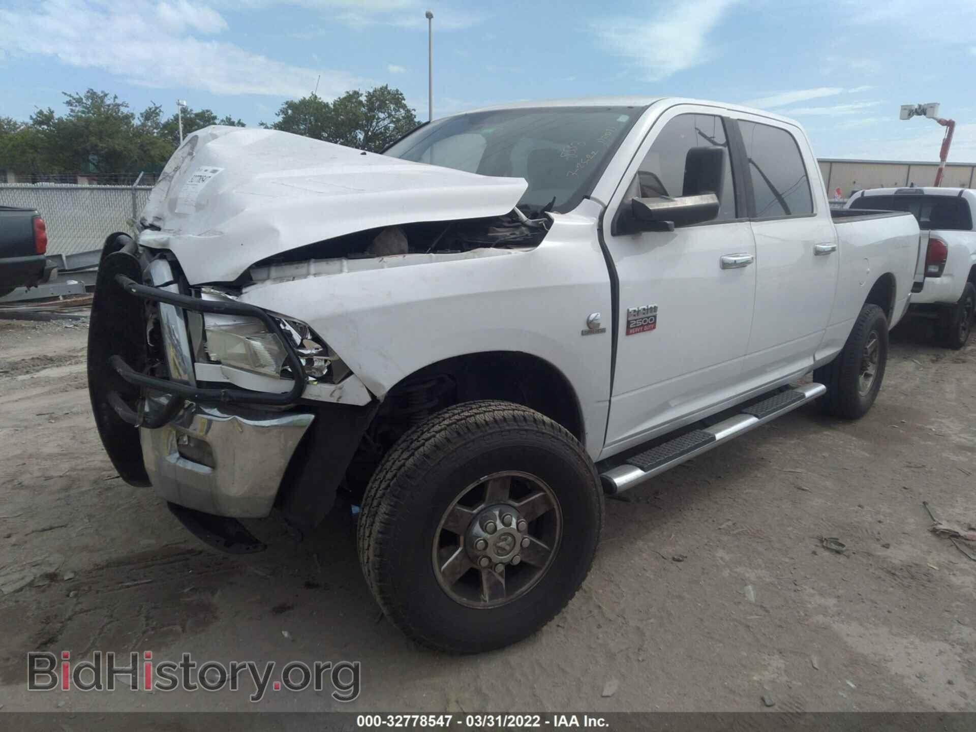2010 DODGE RAM 2500 - VIN: 3D7UT2CL3AG128553 - Фото 2