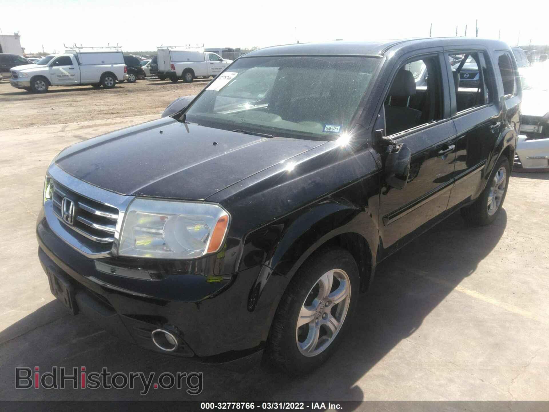 2013 HONDA PILOT - VIN: 5FNYF3H56DB041985 - Photo 2