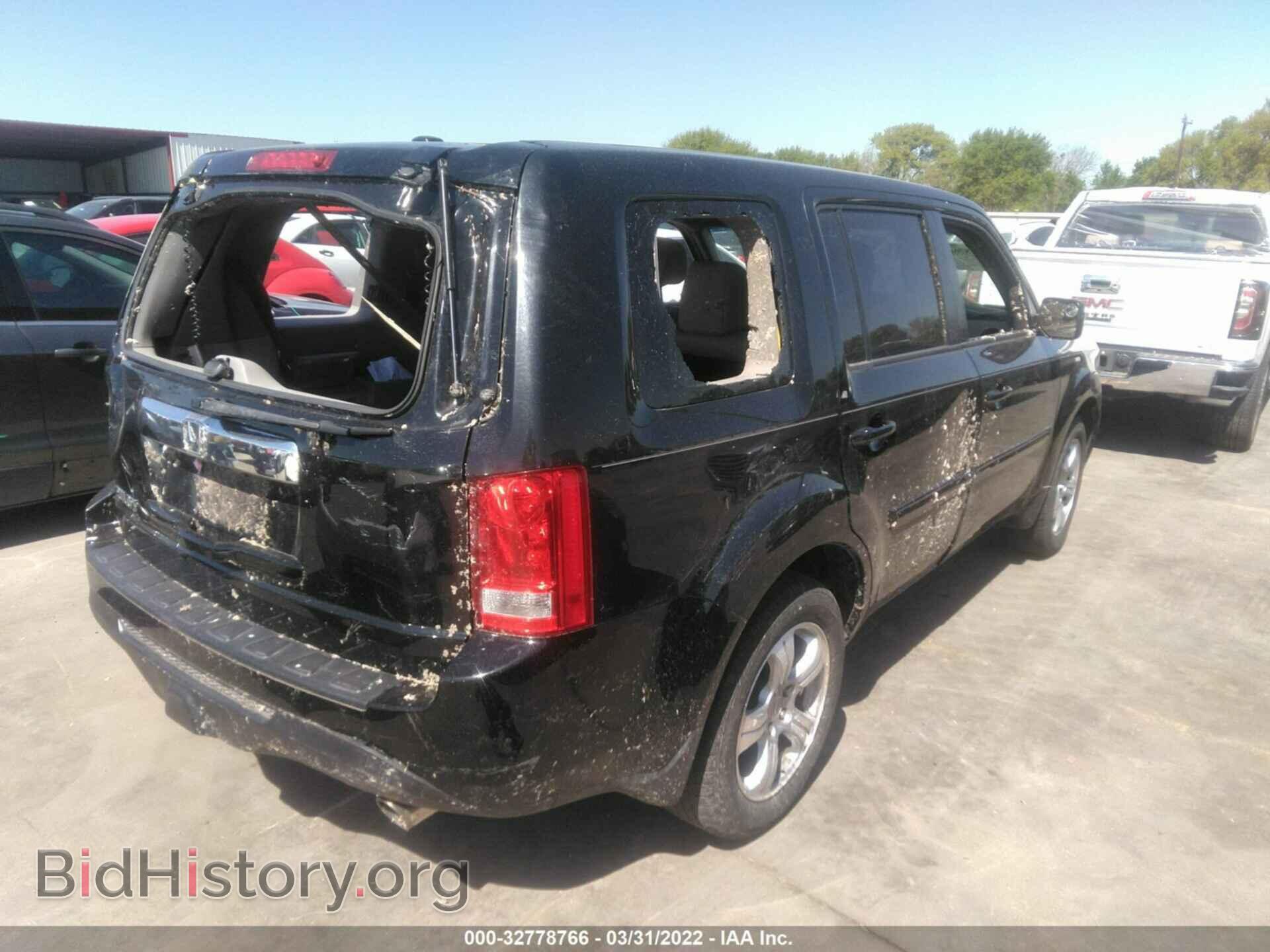 2013 HONDA PILOT - VIN: 5FNYF3H56DB041985 - Photo 4
