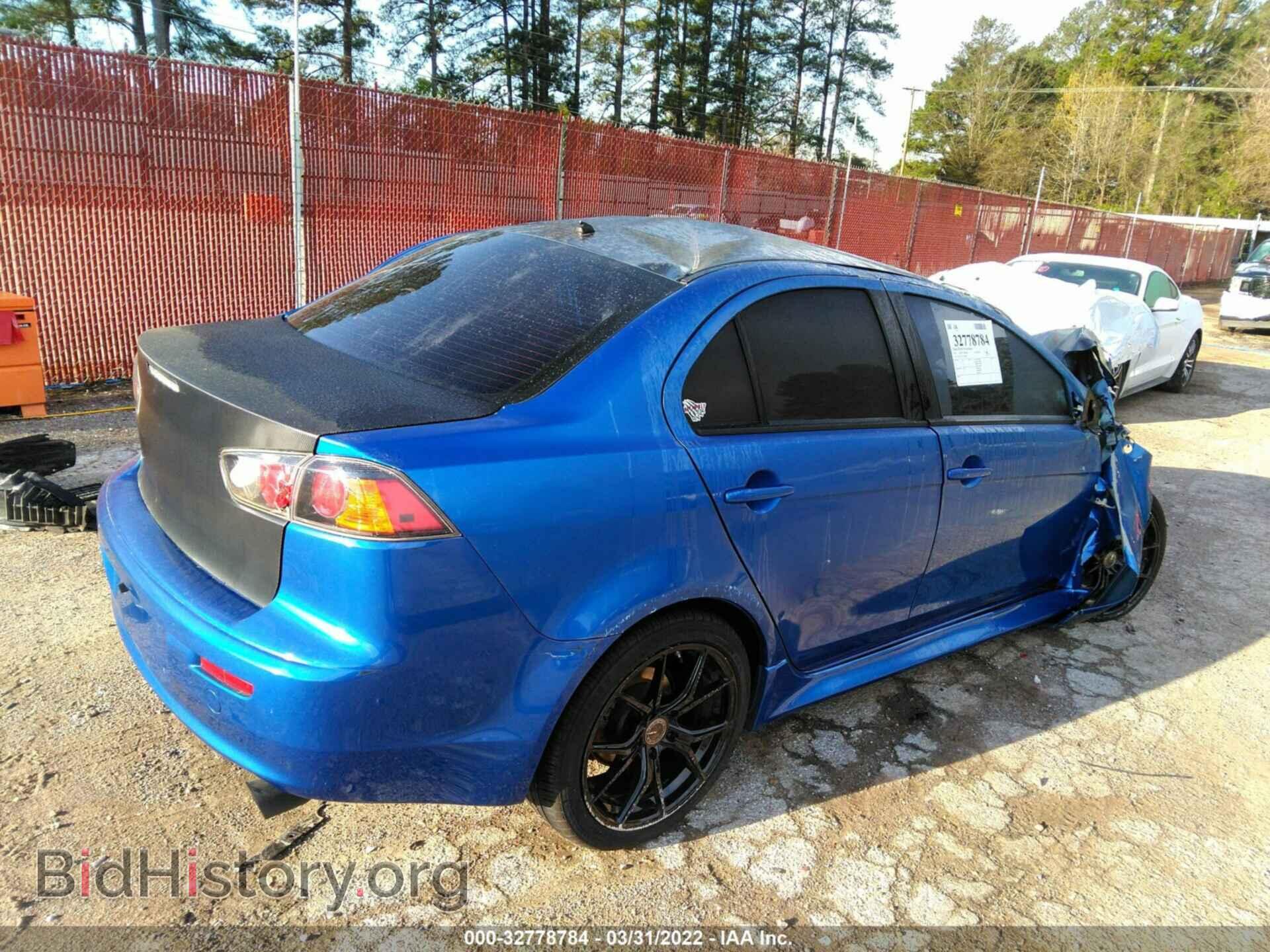 2012 MITSUBISHI LANCER - VIN: JA32U2FU7CU018901 - Фото 4