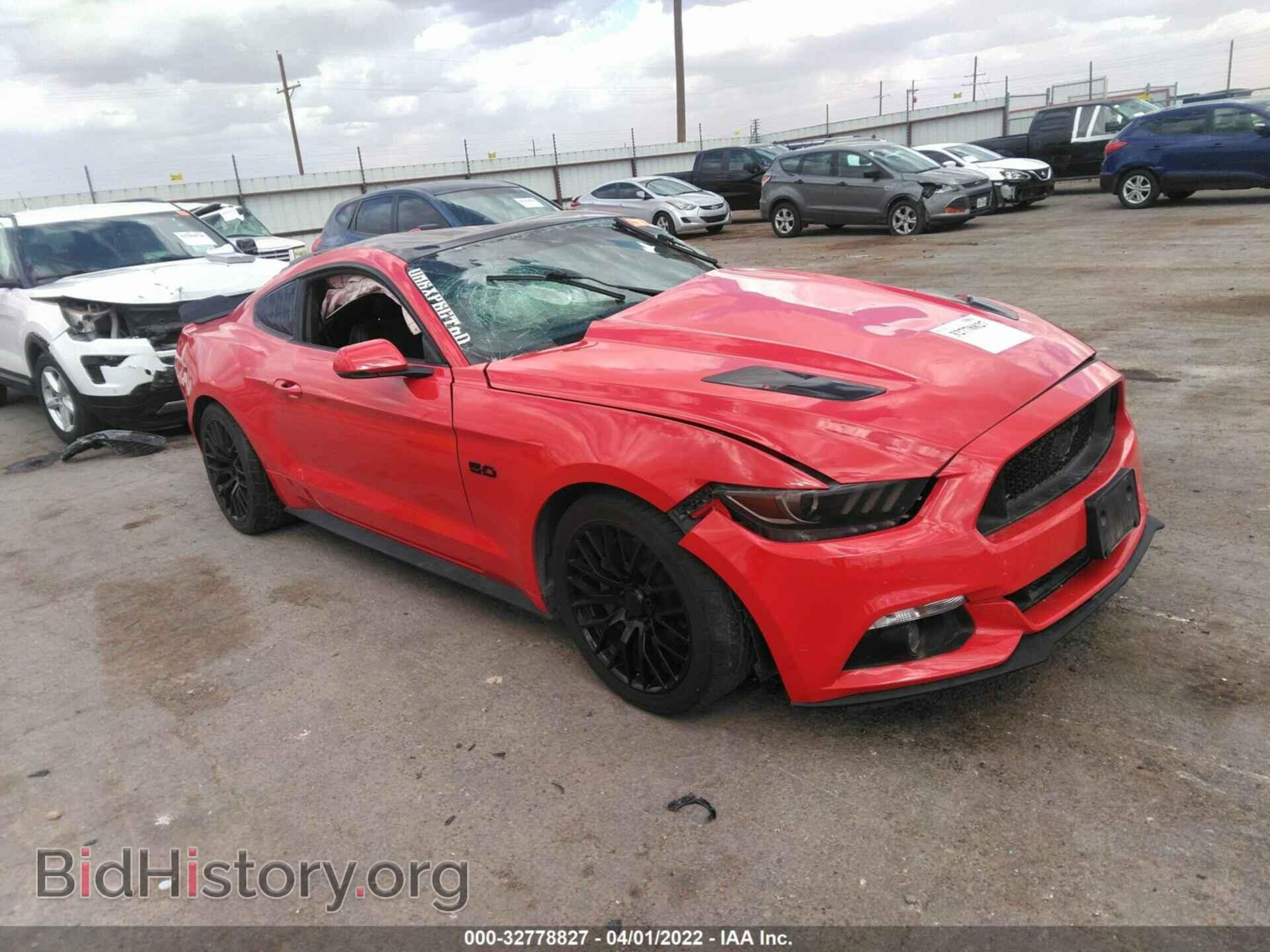 Photo 1FA6P8CF0G5336142 - FORD MUSTANG 2016
