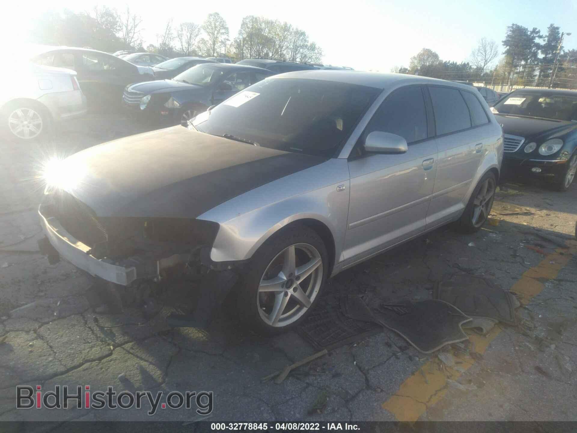 2007 AUDI A3 - VIN: WAUHF78P37A142534 - Фото 2