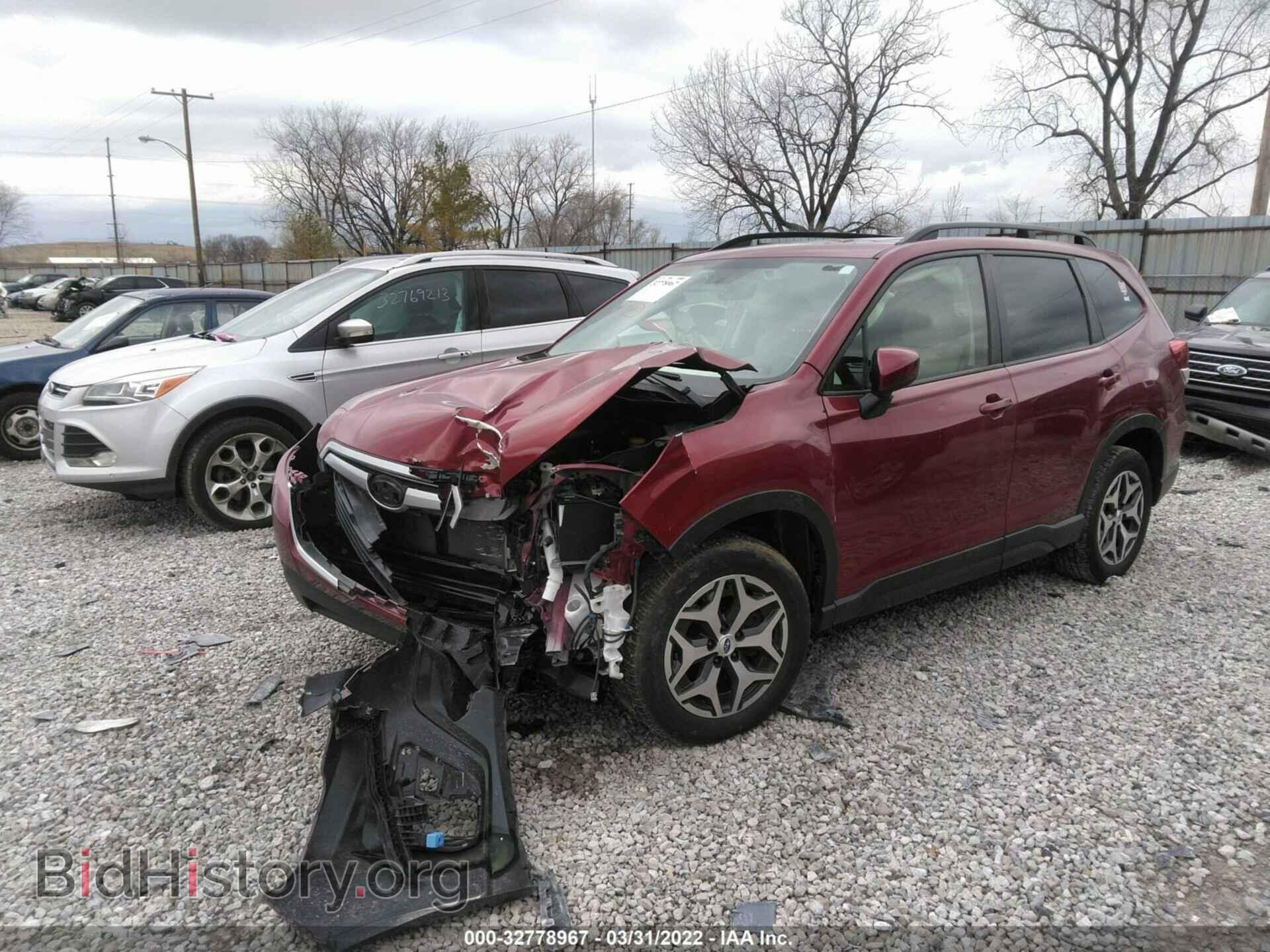 2019 SUBARU FORESTER - VIN: JF2SKAGC2KH527858 - Фото 2