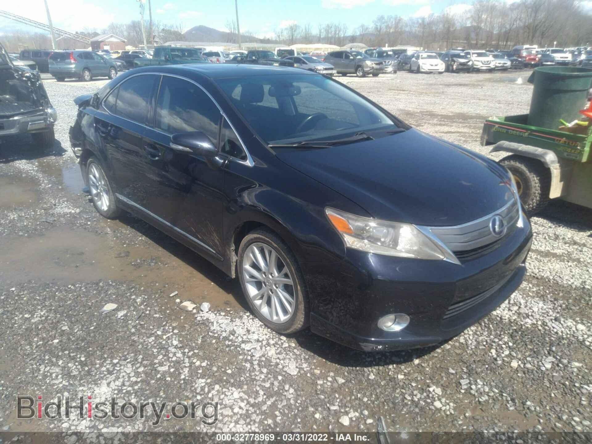 Photo JTHBB1BA9A2014479 - LEXUS HS 250H 2010
