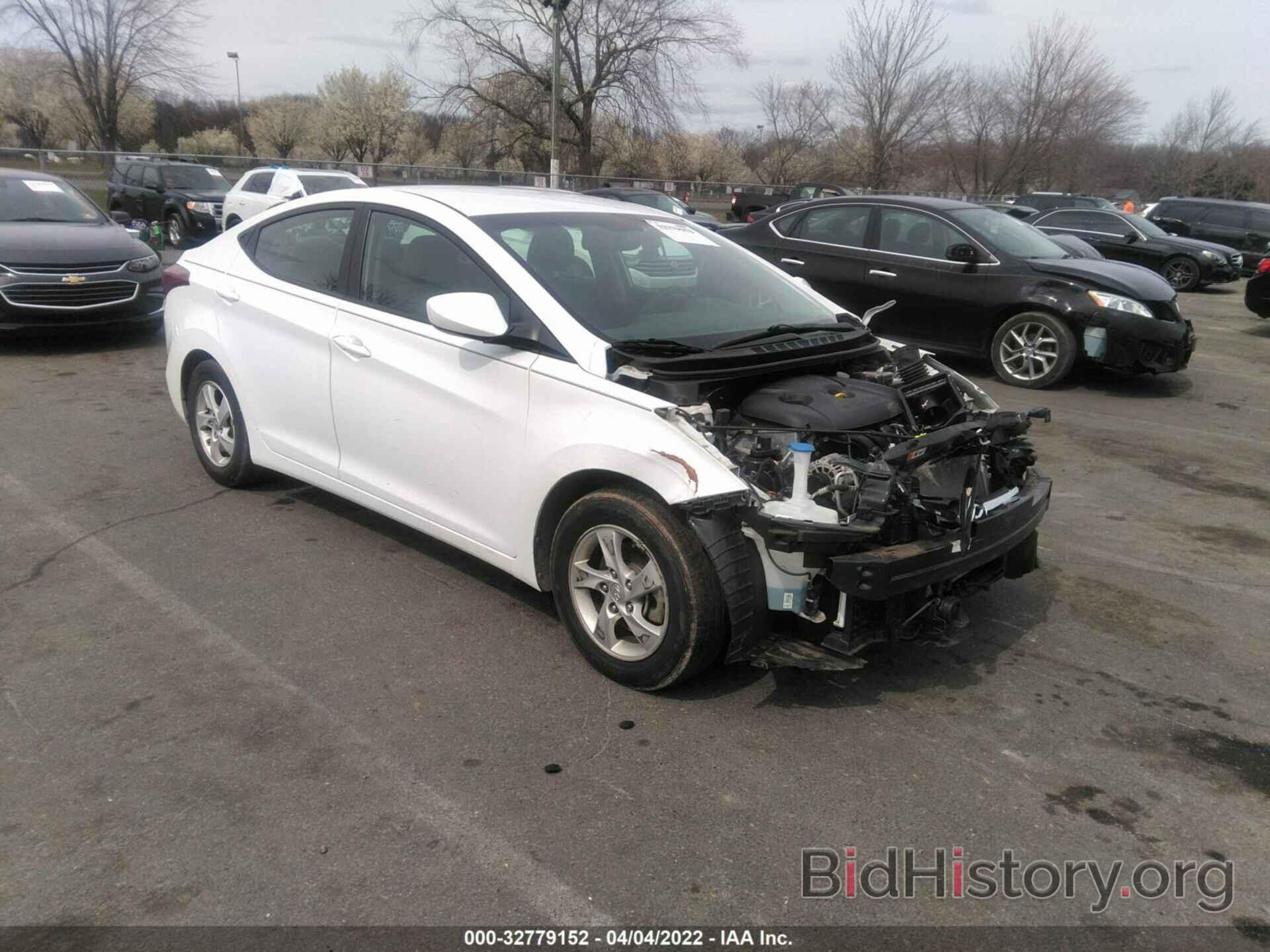 Photo 5NPDH4AE9FH585376 - HYUNDAI ELANTRA 2015