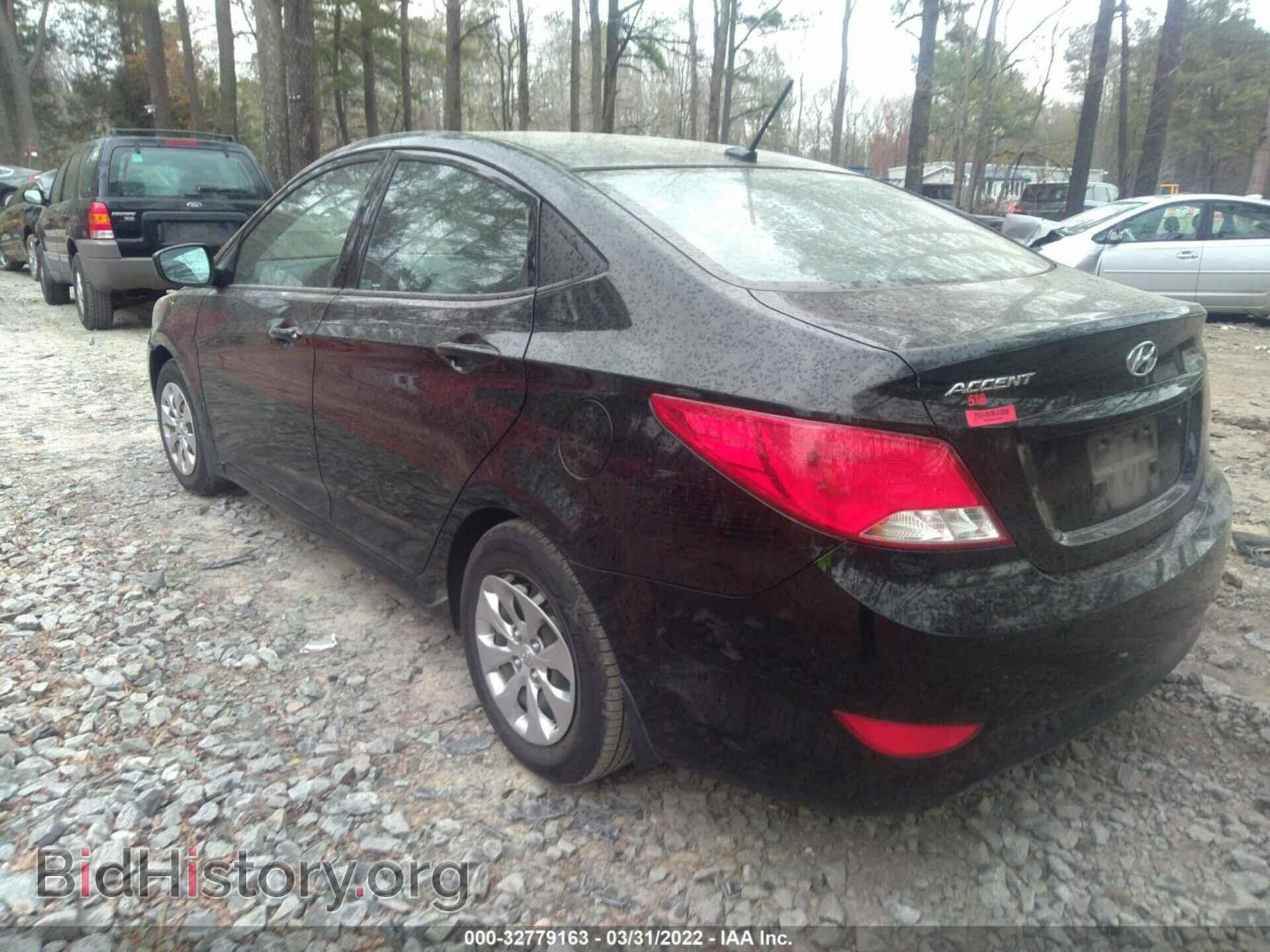 2016 HYUNDAI ACCENT - VIN: KMHCT4AE2GU120466 - Фото 3