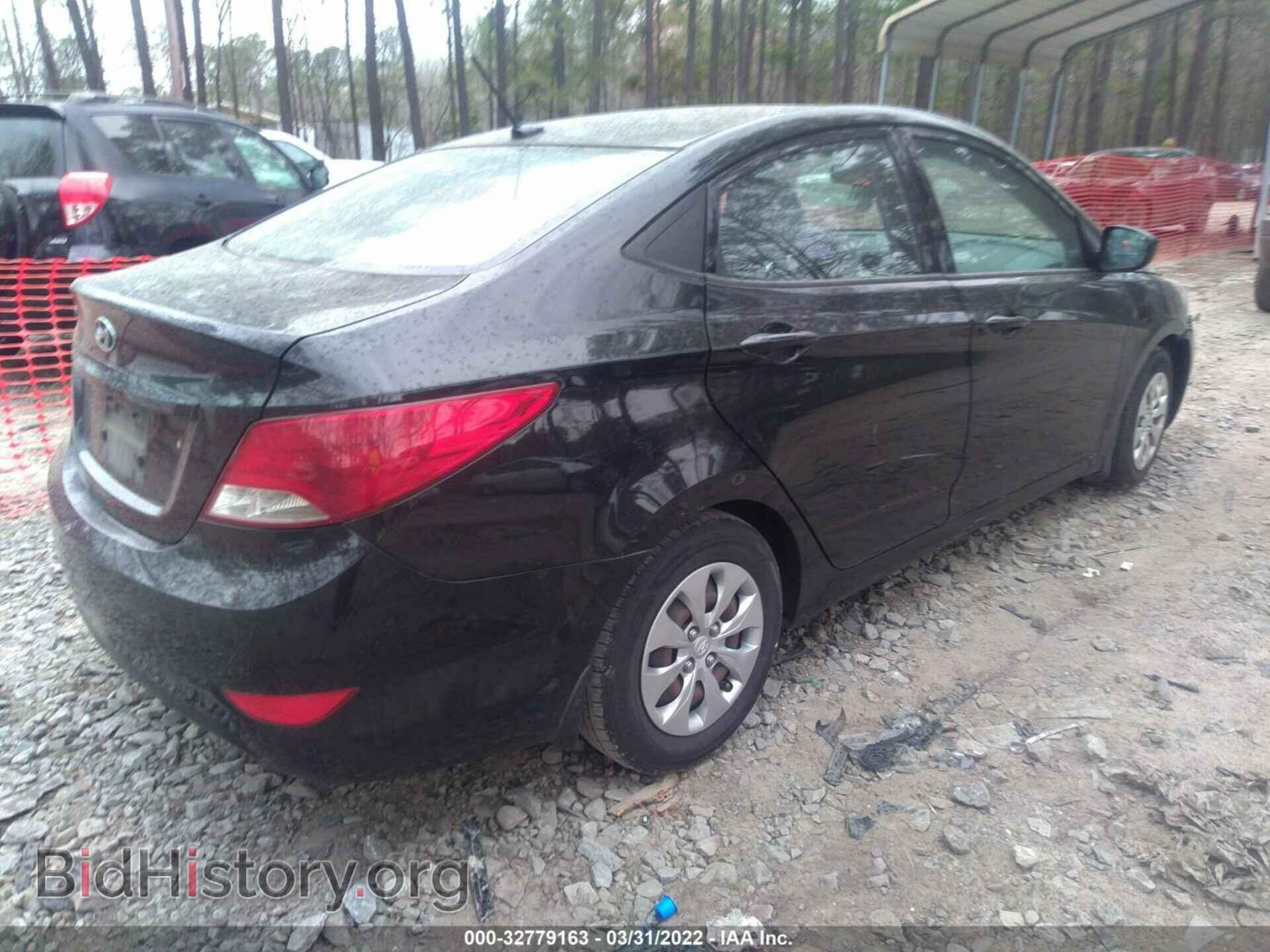 2016 HYUNDAI ACCENT - VIN: KMHCT4AE2GU120466 - Фото 4