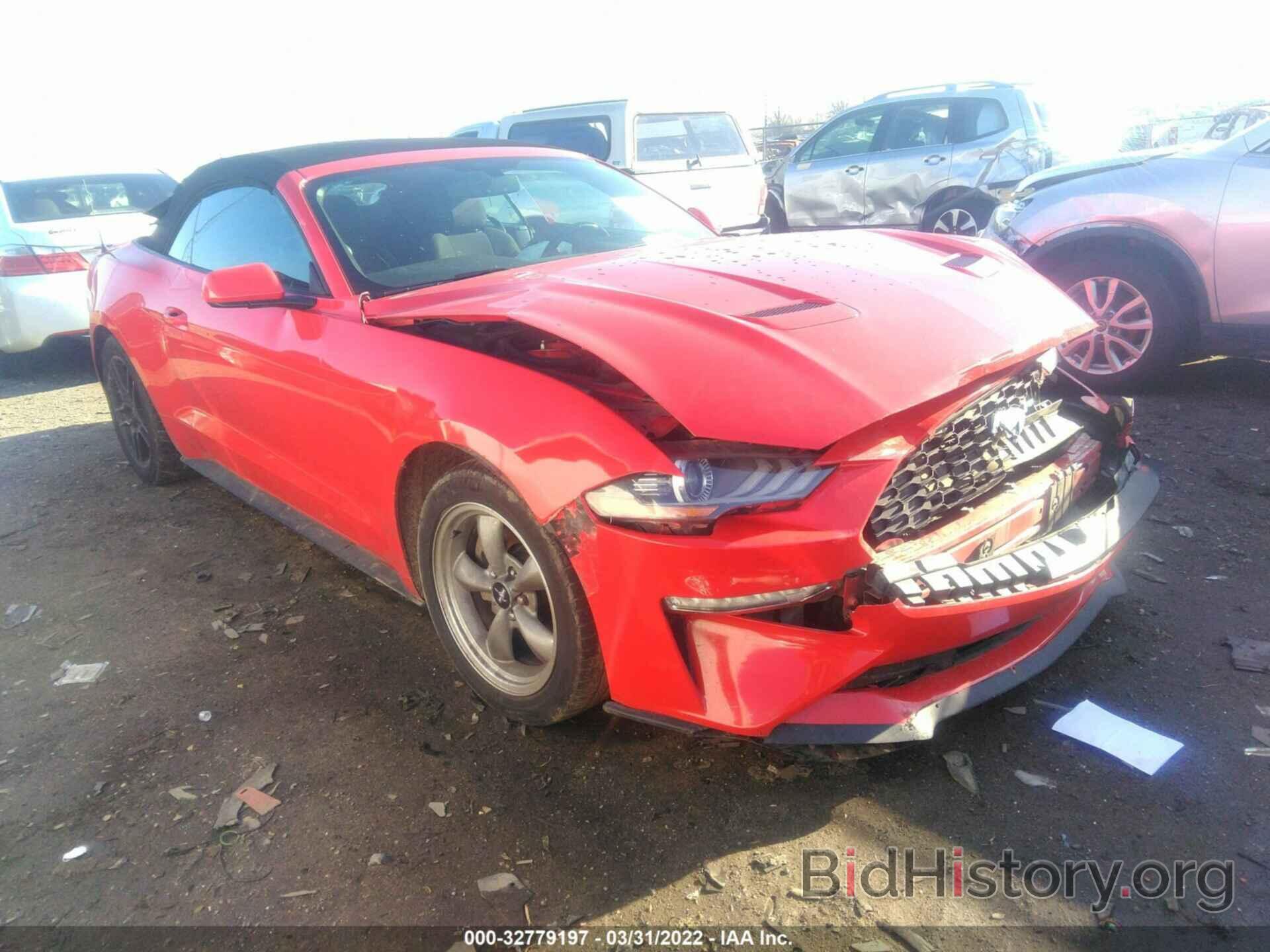 Photo 1FATP8UH9J5170794 - FORD MUSTANG 2018