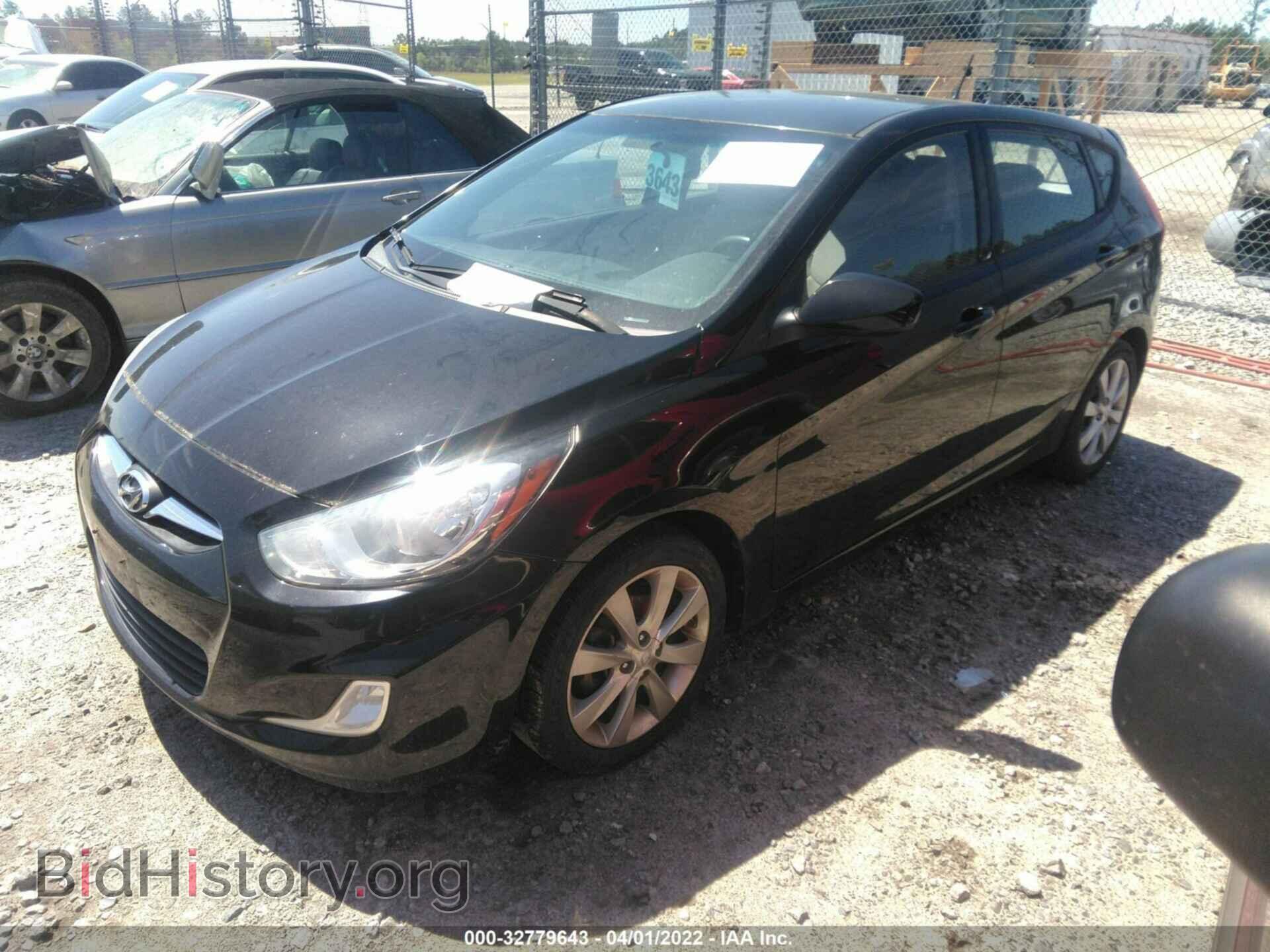 2012 HYUNDAI ACCENT - VIN: KMHCU5AE1CU045224 - Фото 2