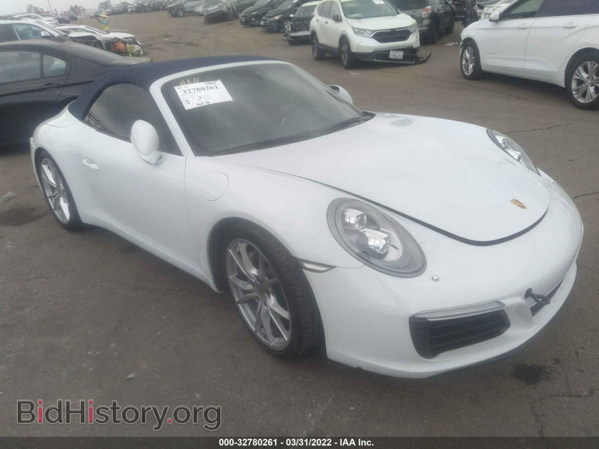 Фотография WP0CA2A9XHS141709 - PORSCHE 911 2017