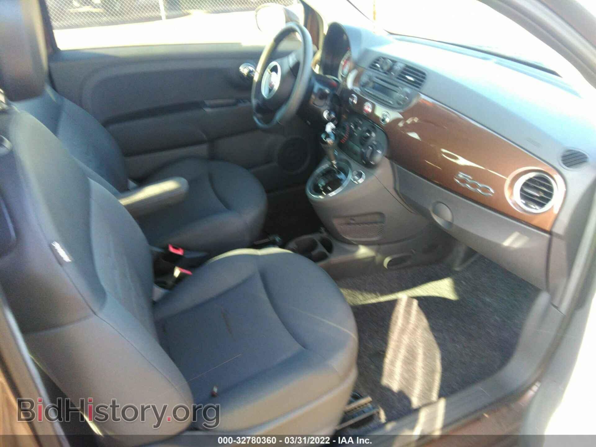 2012 FIAT 500 - VIN: 3C3CFFARXCT382643 - Фото 5
