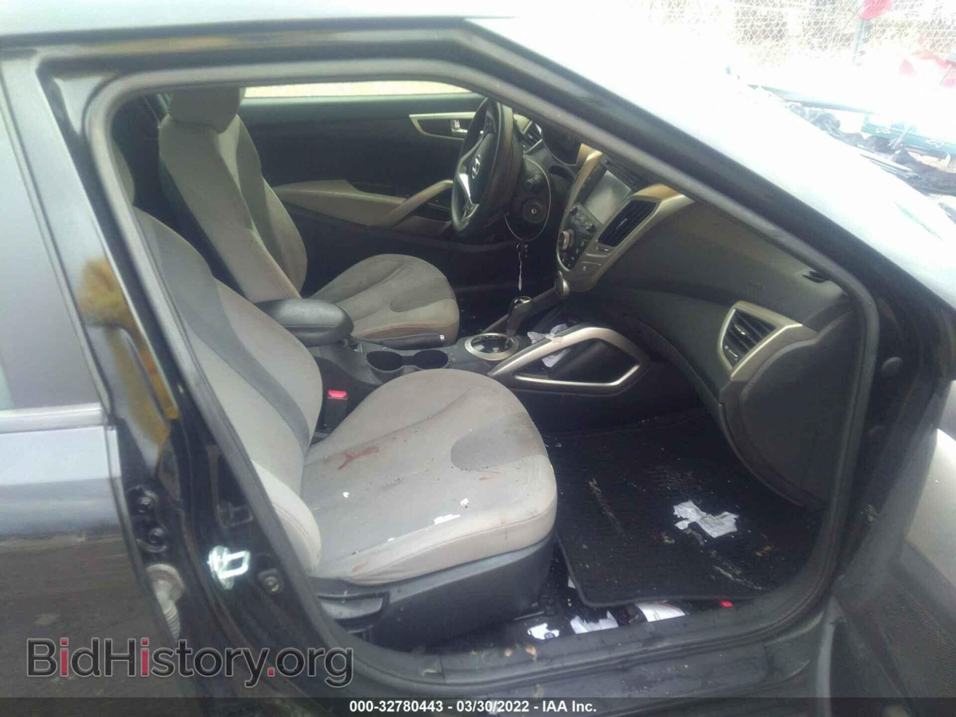 2012 HYUNDAI VELOSTER - VIN: KMHTC6AD2CU071475 - Фото 5