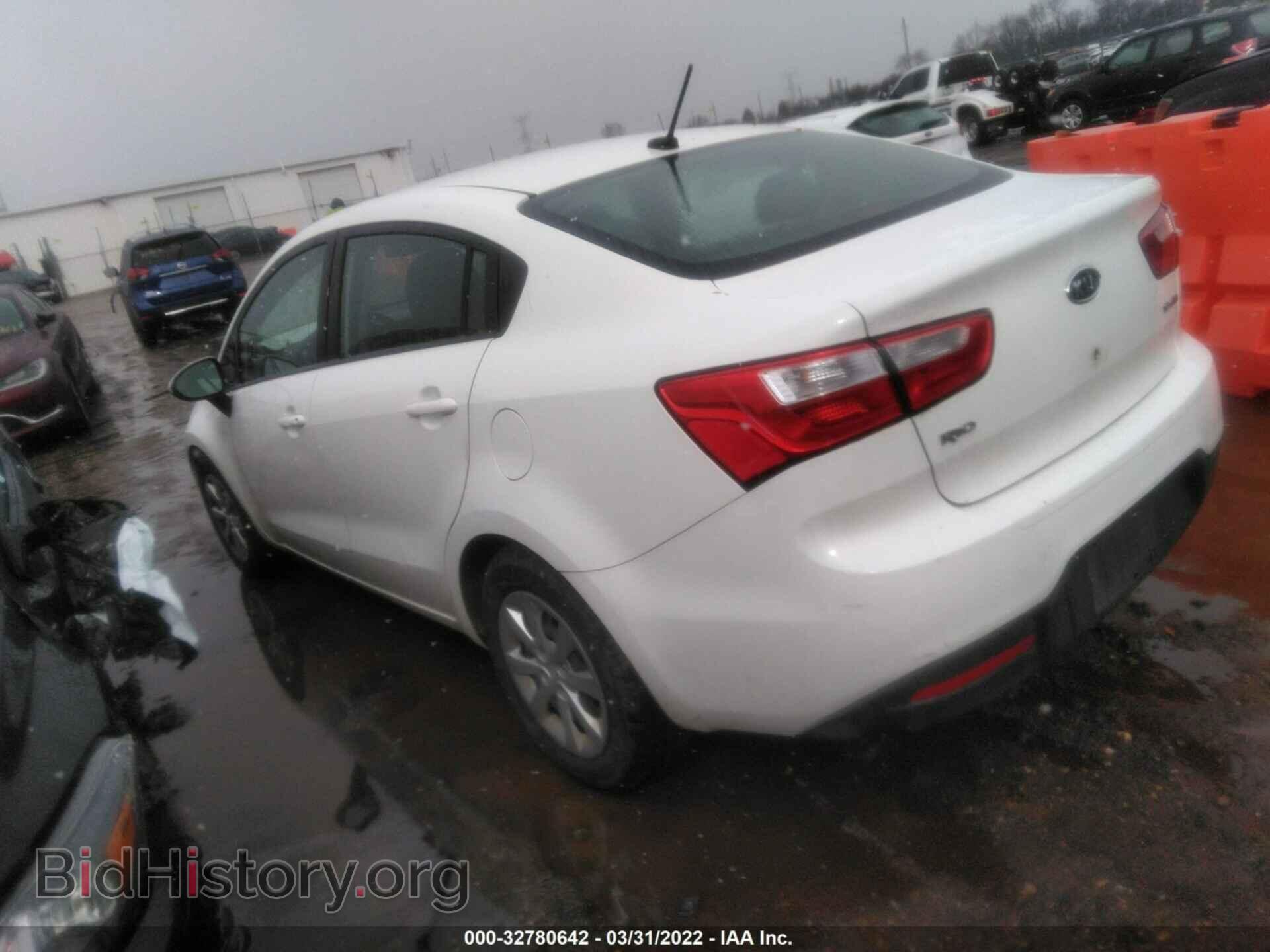 2012 KIA RIO - VIN: KNADN4A3XC6083535 - Фото 3