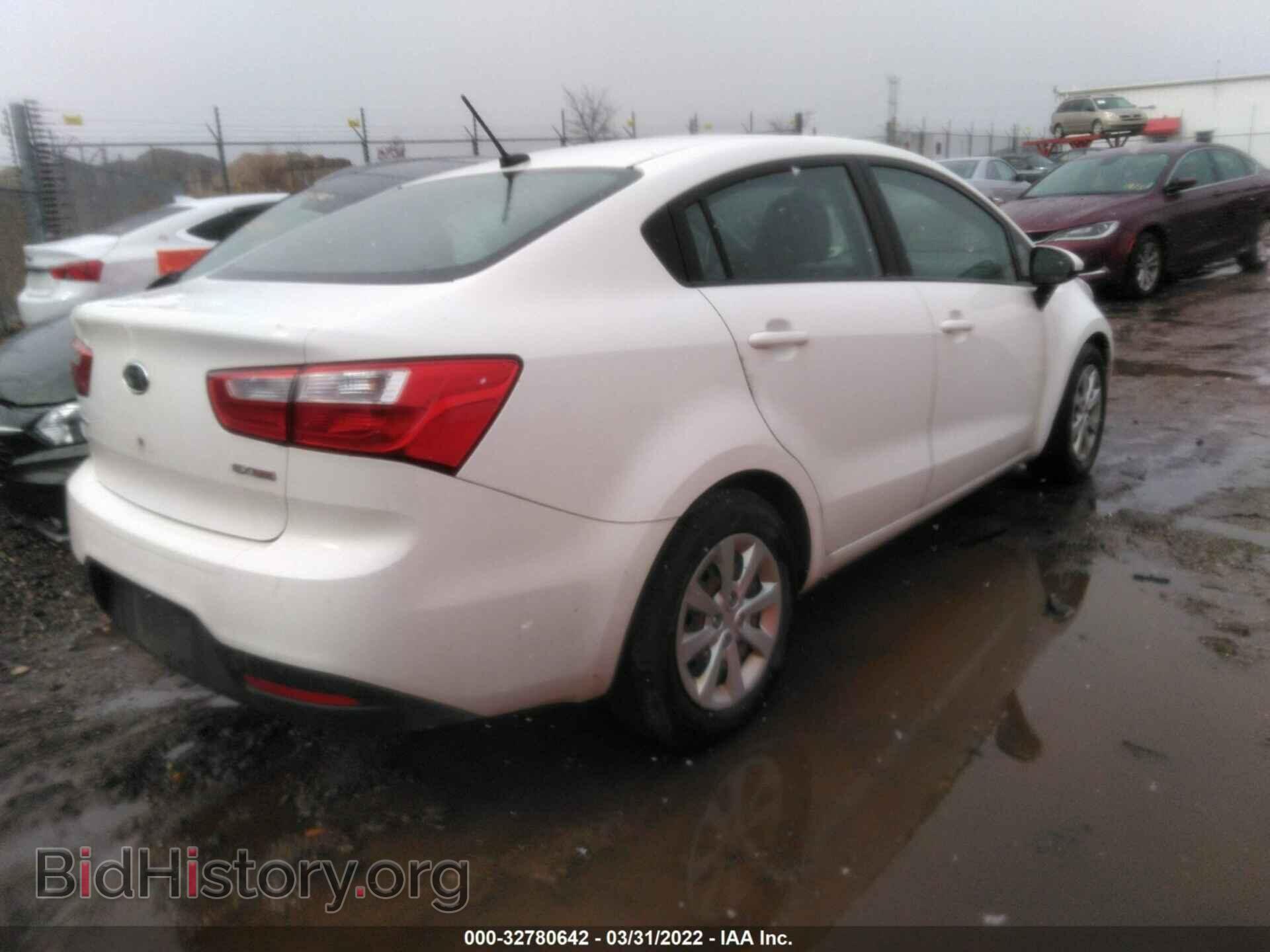 2012 KIA RIO - VIN: KNADN4A3XC6083535 - Фото 4