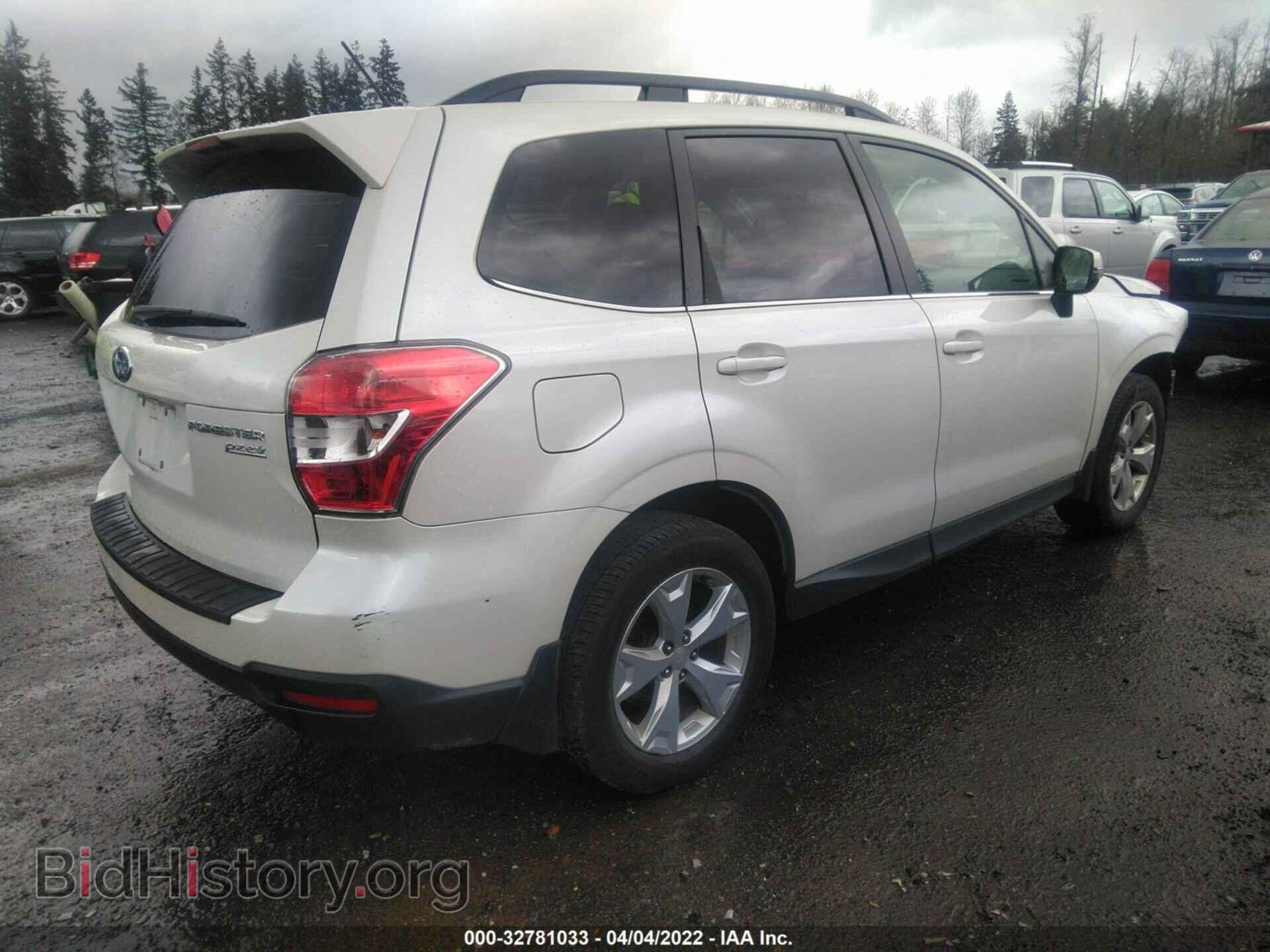 2014 SUBARU FORESTER - VIN: JF2SJAMC4EH413887 - Фото 4