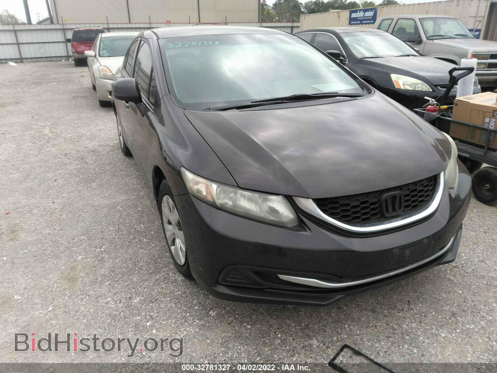 Photo 2HGFB2F58DH509789 - HONDA CIVIC SDN 2013