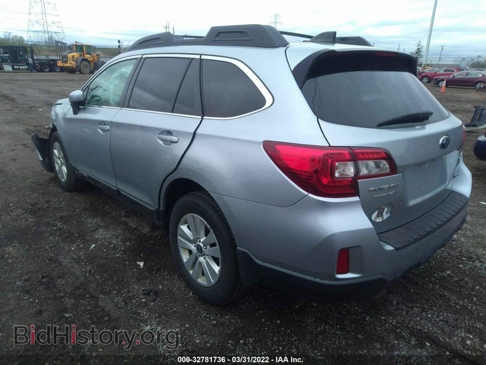 2017 SUBARU OUTBACK - VIN: 4S4BSACC1H3301252 - Фото 3