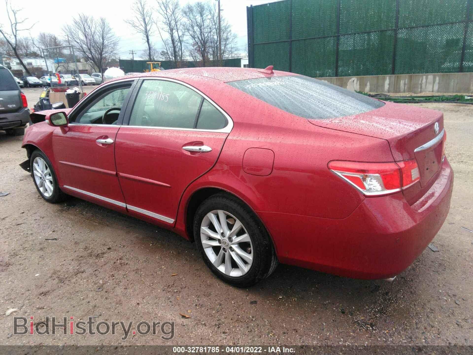 2012 LEXUS ES 350 - VIN: JTHBK1EG7C2477546 - Фото 3