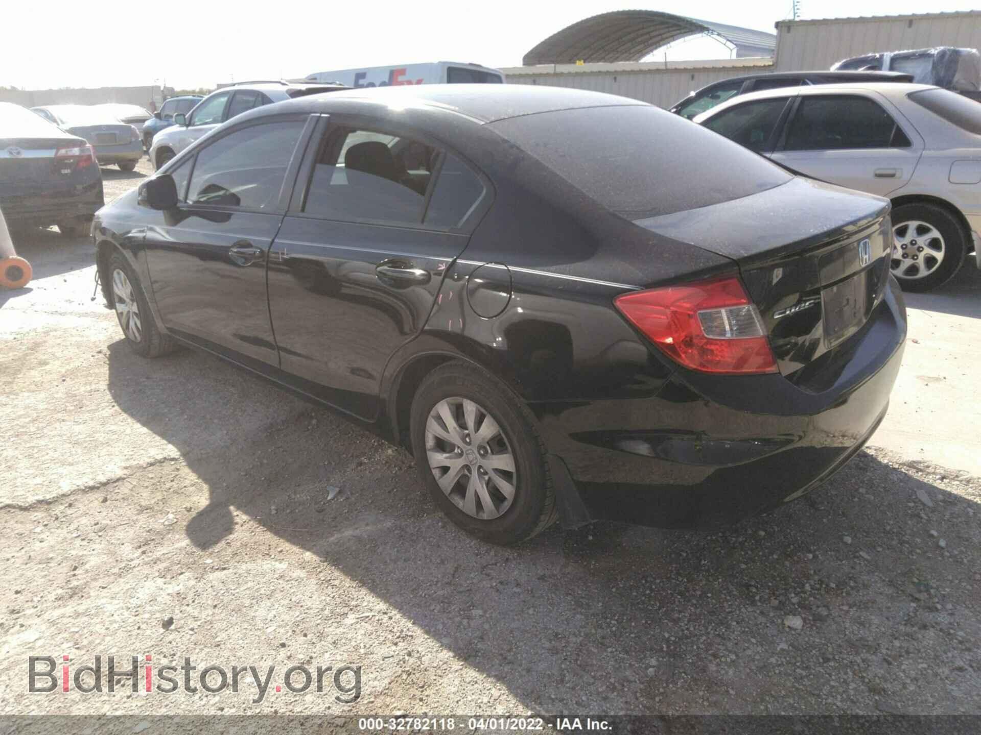 2012 HONDA CIVIC SDN - VIN: 19XFB2F56CE108203 - Фото 3