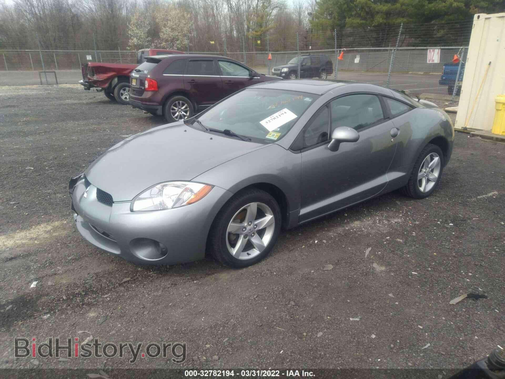 2007 MITSUBISHI ECLIPSE - VIN: 4A3AK24F07E026830 - Фото 2