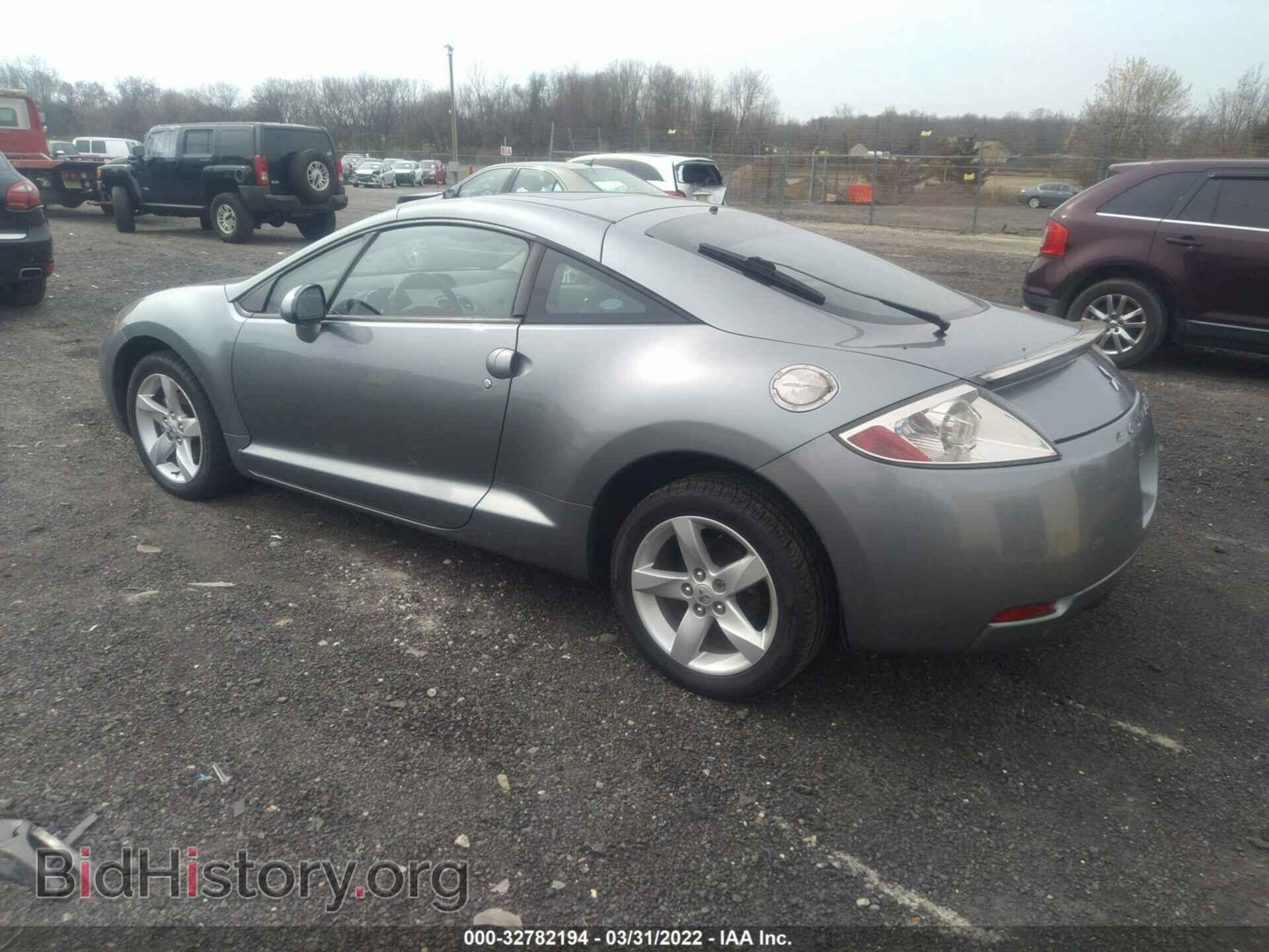 2007 MITSUBISHI ECLIPSE - VIN: 4A3AK24F07E026830 - Фото 3