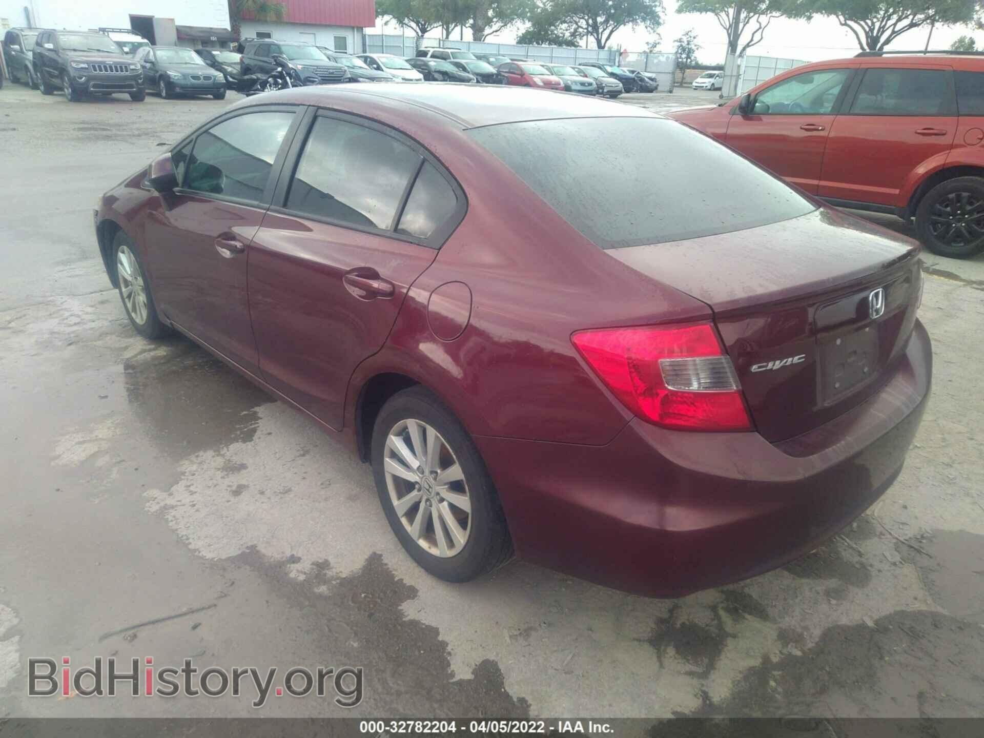 2012 HONDA CIVIC SDN - VIN: 19XFB2F82CE036006 - Фото 3