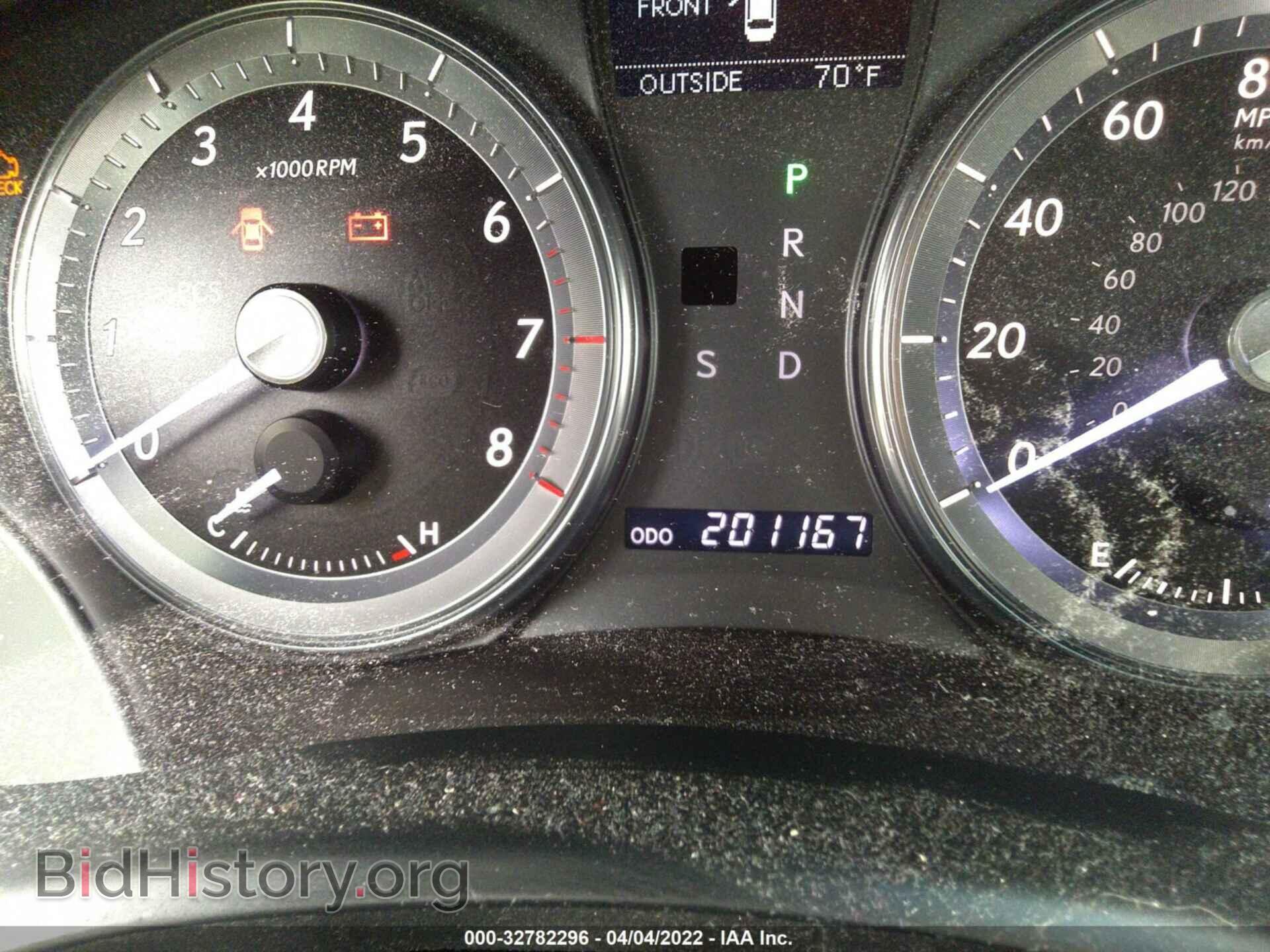 2010 LEXUS ES 350 - VIN: JTHBK1EG8A2368719 - Фото 7