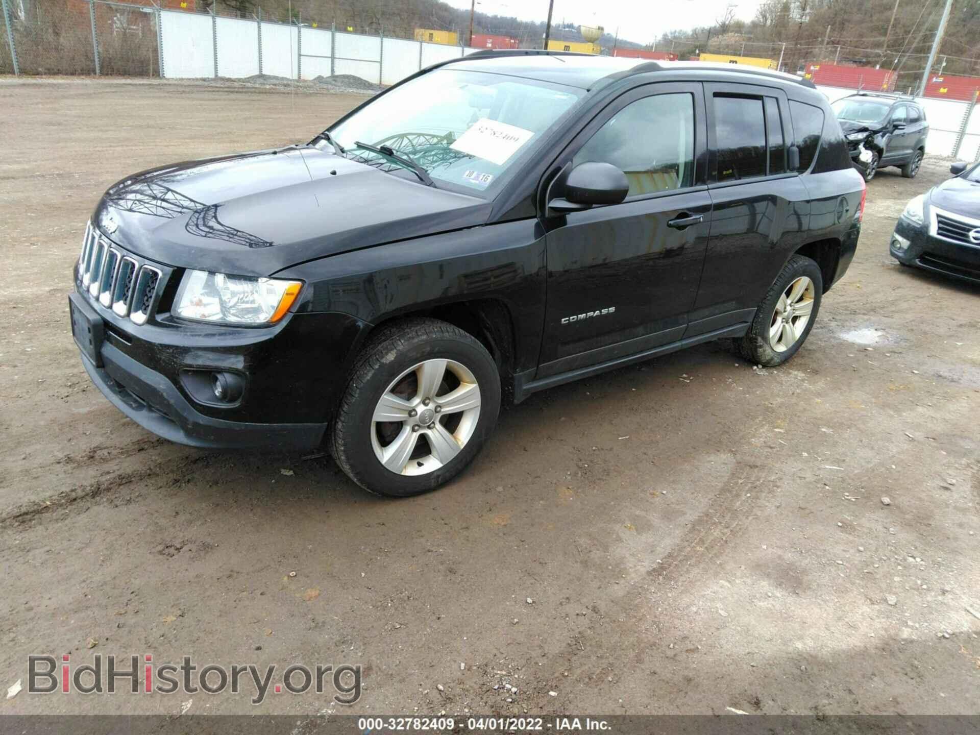 2013 JEEP COMPASS - VIN: 1C4NJDEBXDD236576 - Фото 2