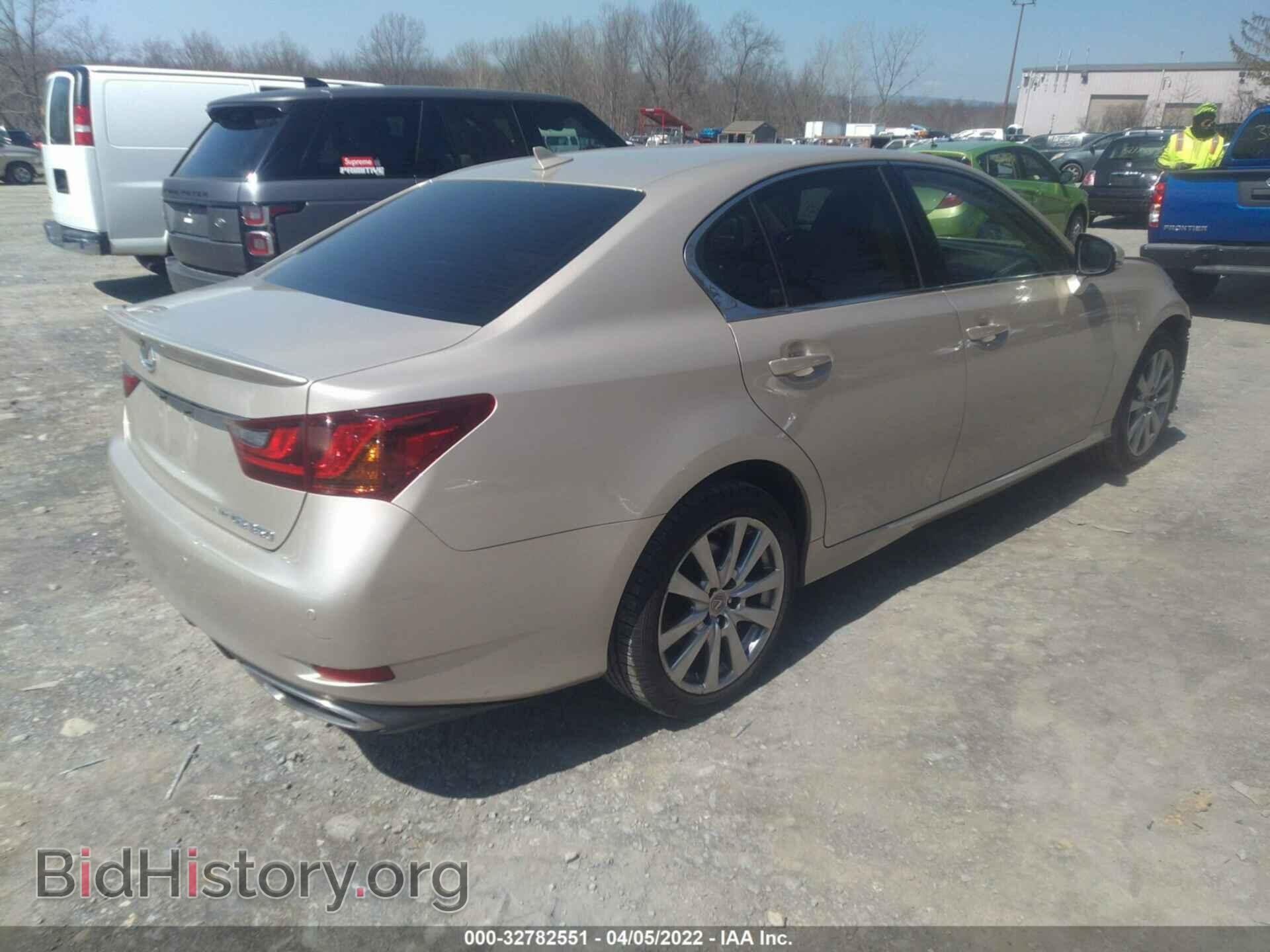 2013 LEXUS GS 350 - VIN: JTHCE1BL2D5012766 - Photo 4