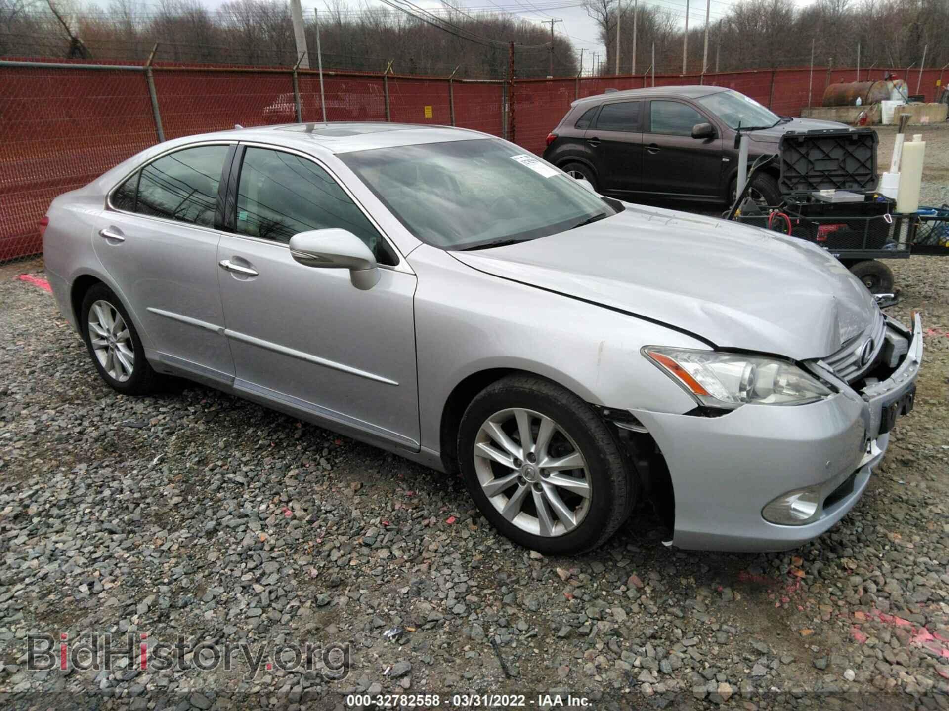 Photo JTHBK1EG6B2432029 - LEXUS ES 350 2011