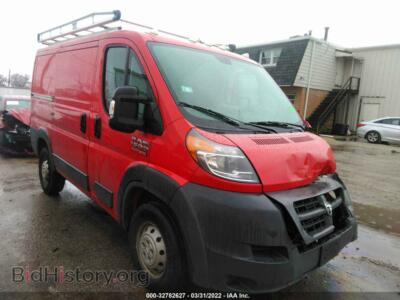 2014 RAM PROMASTER, red — VIN 3C6TRVNGXEE124885, IAAI