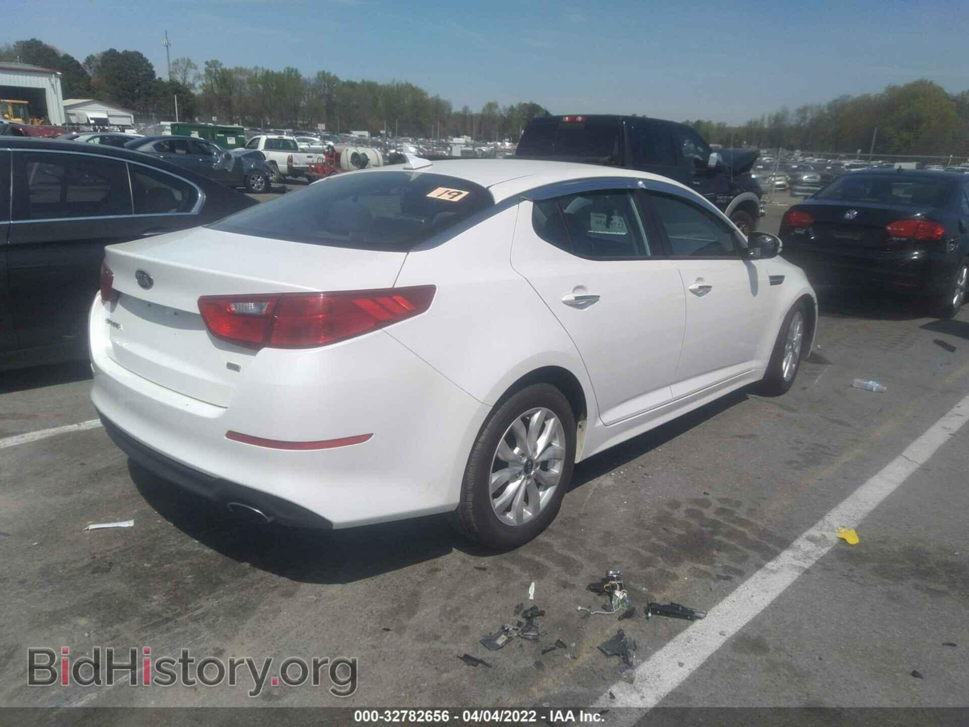 2015 KIA OPTIMA - VIN: KNAGM4A70F5615744 - Фото 4