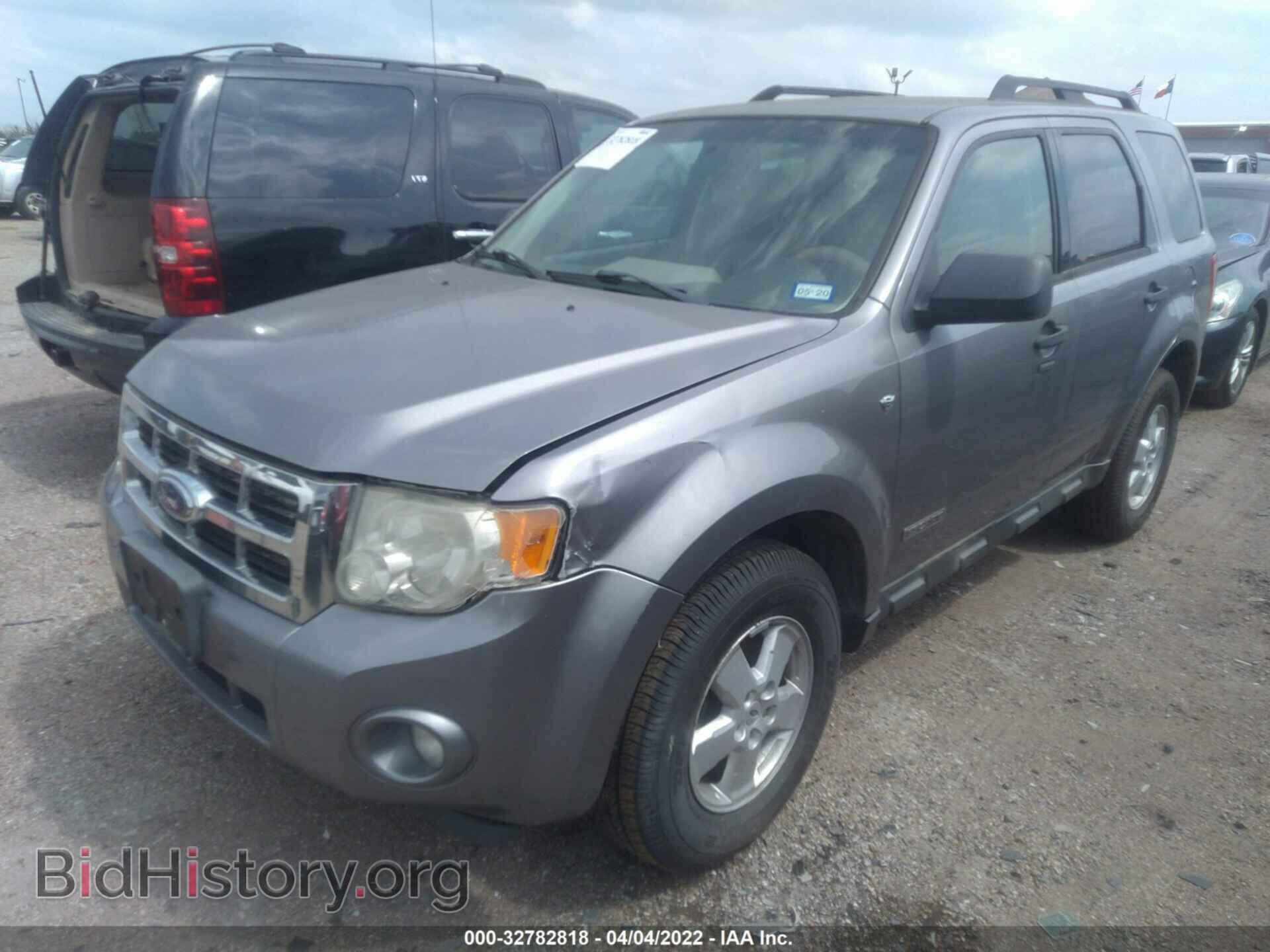 2008 FORD ESCAPE - VIN: 1FMCU03178KC81909 - Фото 2