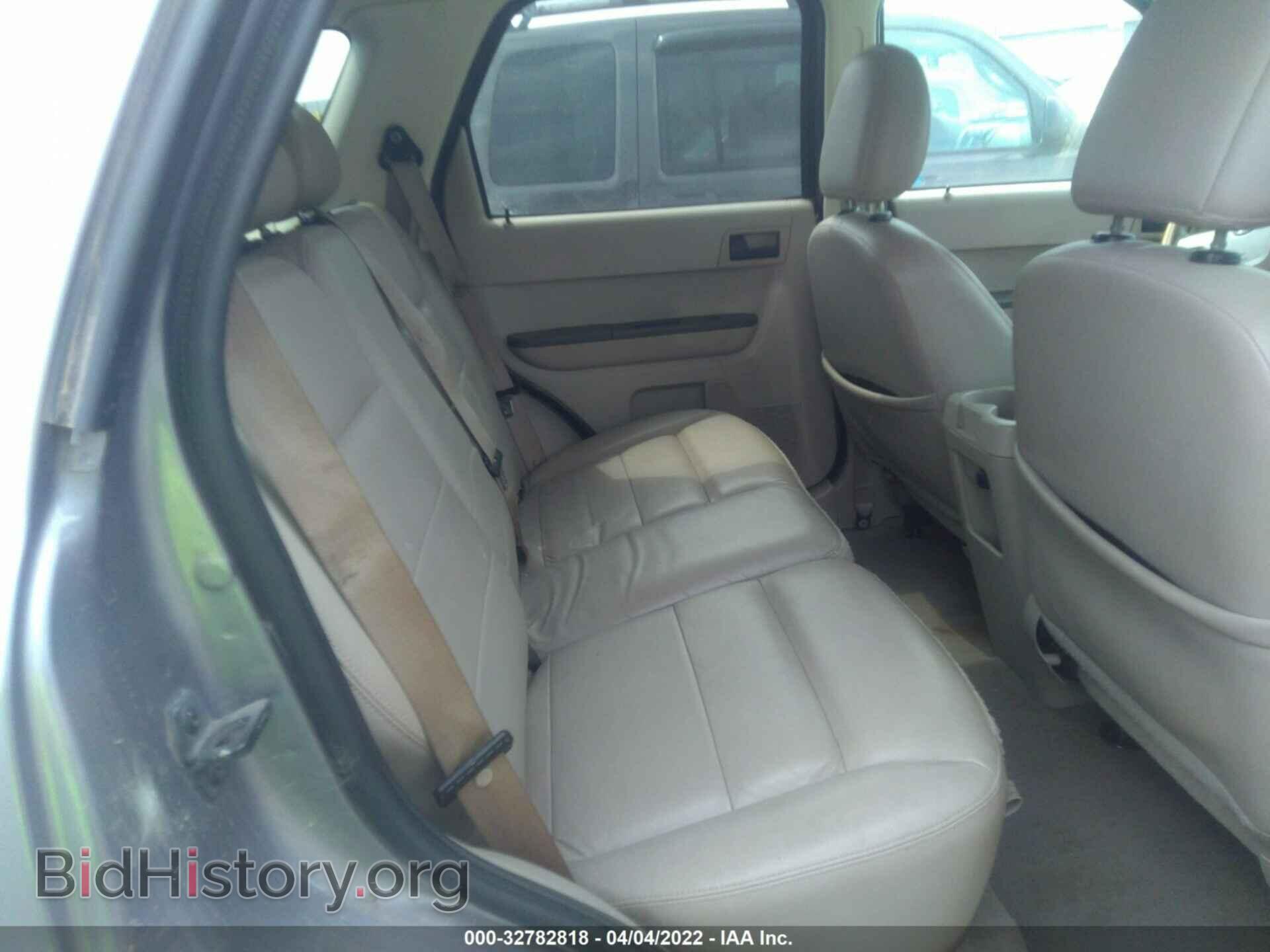 2008 FORD ESCAPE - VIN: 1FMCU03178KC81909 - Фото 8