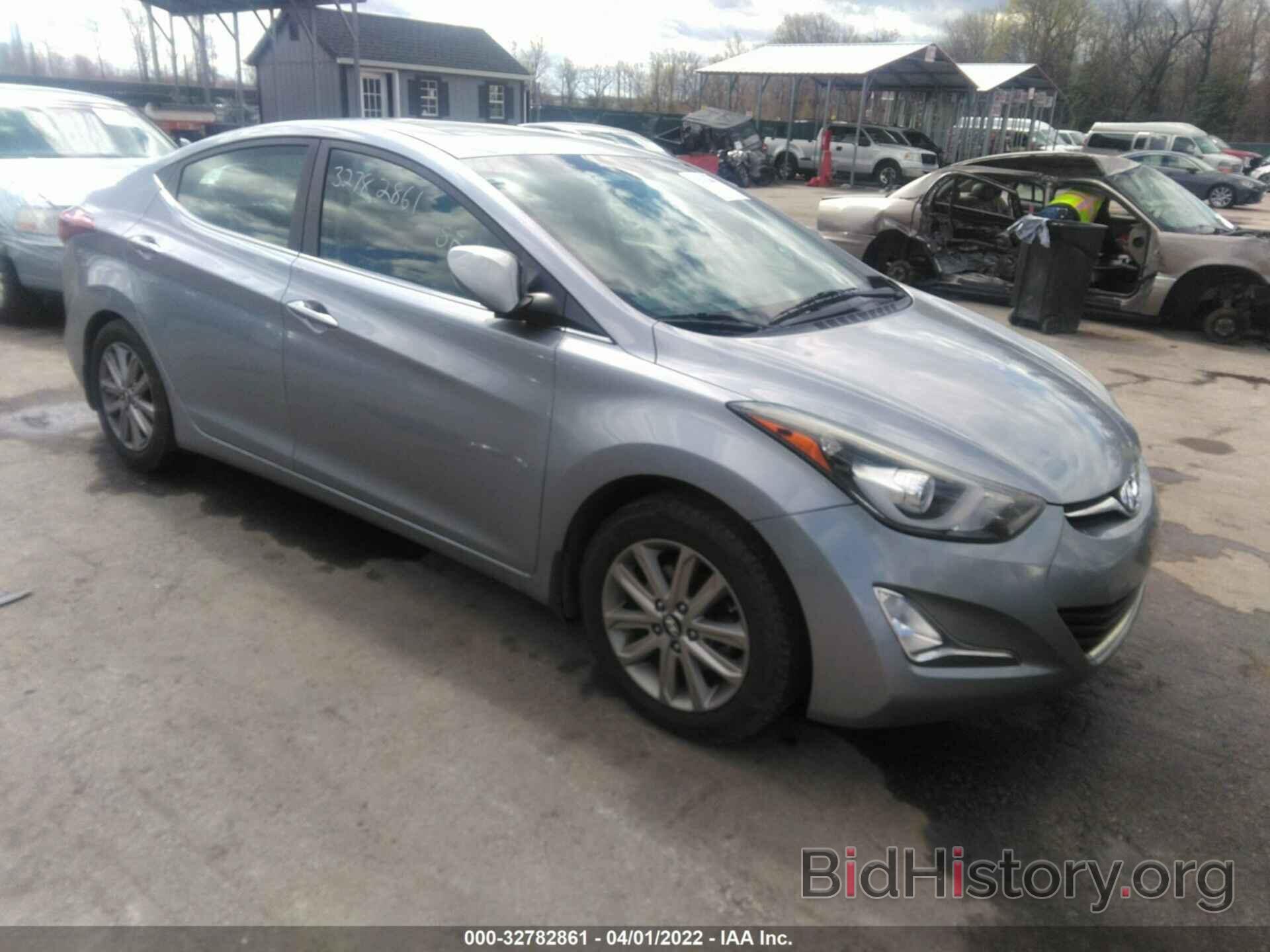 Фотография 5NPDH4AE0FH612304 - HYUNDAI ELANTRA 2015