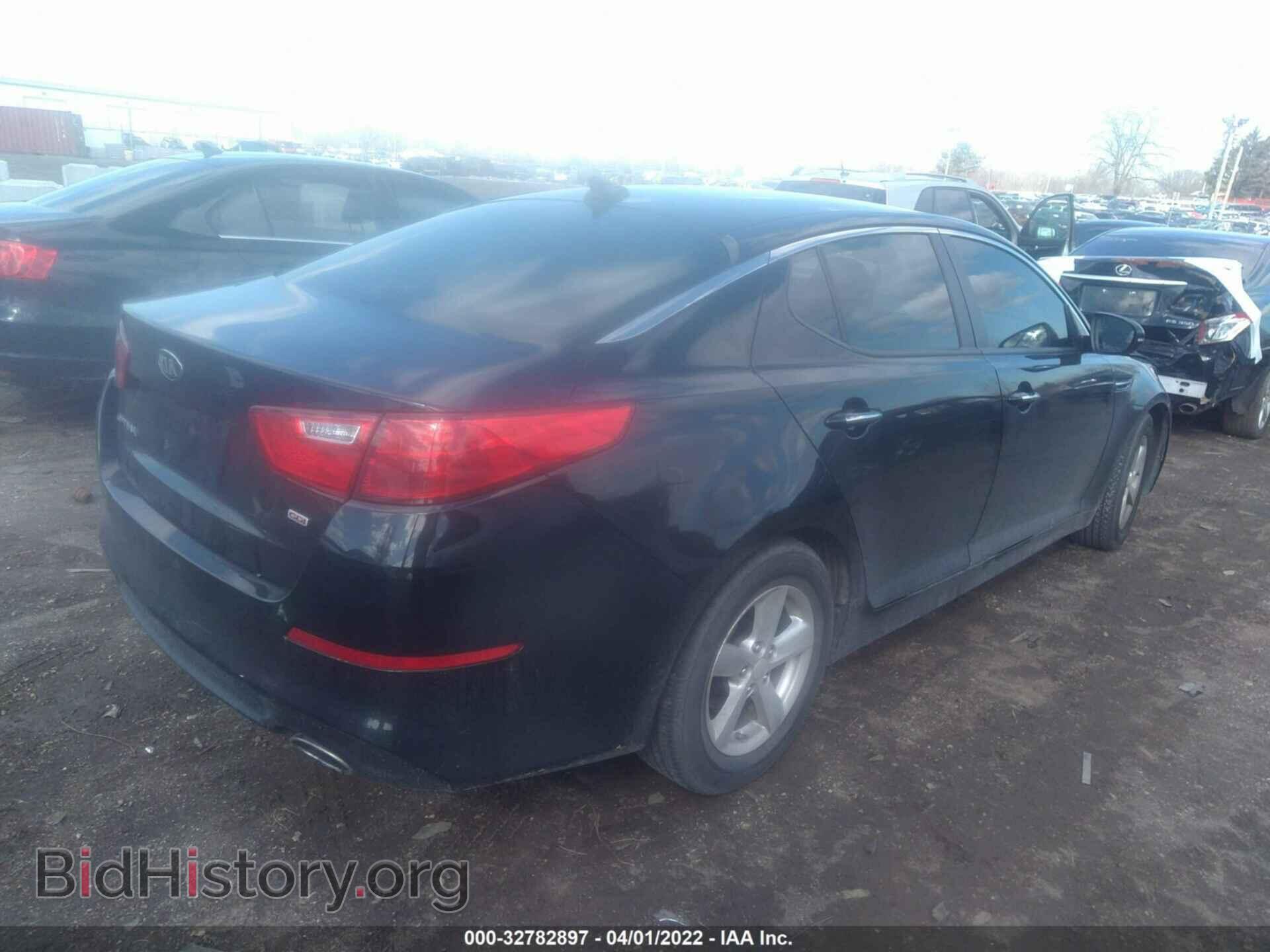 2015 KIA OPTIMA - VIN: KNAGM4A71F5658876 - Photo 4