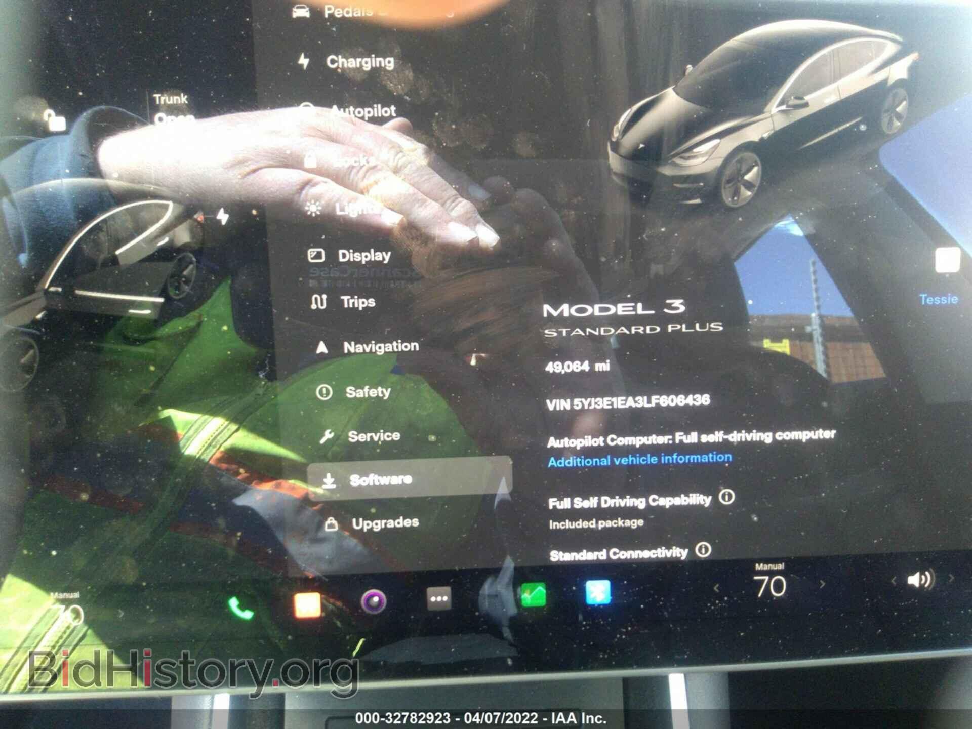 2020 TESLA MODEL 3 - VIN: 5YJ3E1EA3LF606436 - Фото 7