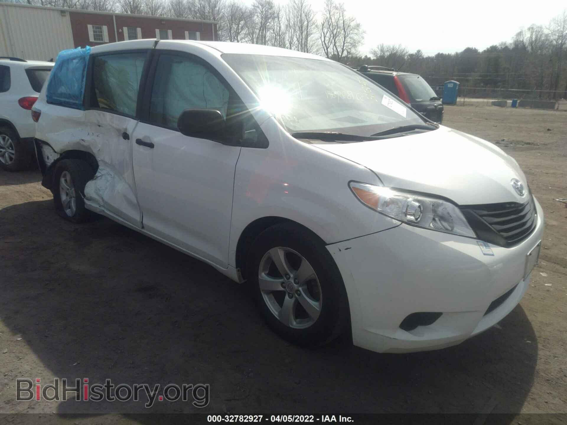 Photo 5TDZZ3DC9HS864895 - TOYOTA SIENNA 2017