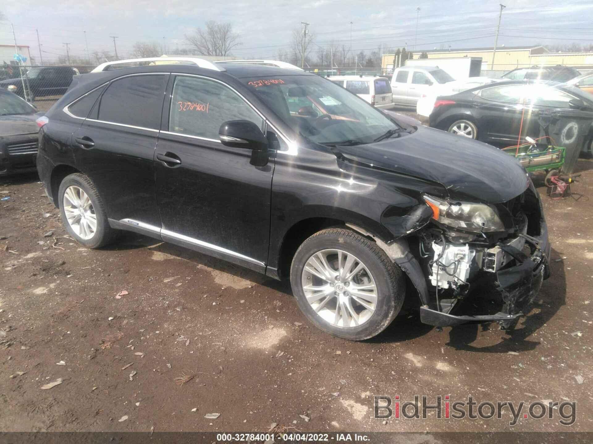 Photo JTJBC1BA6B2041653 - LEXUS RX 450H 2011