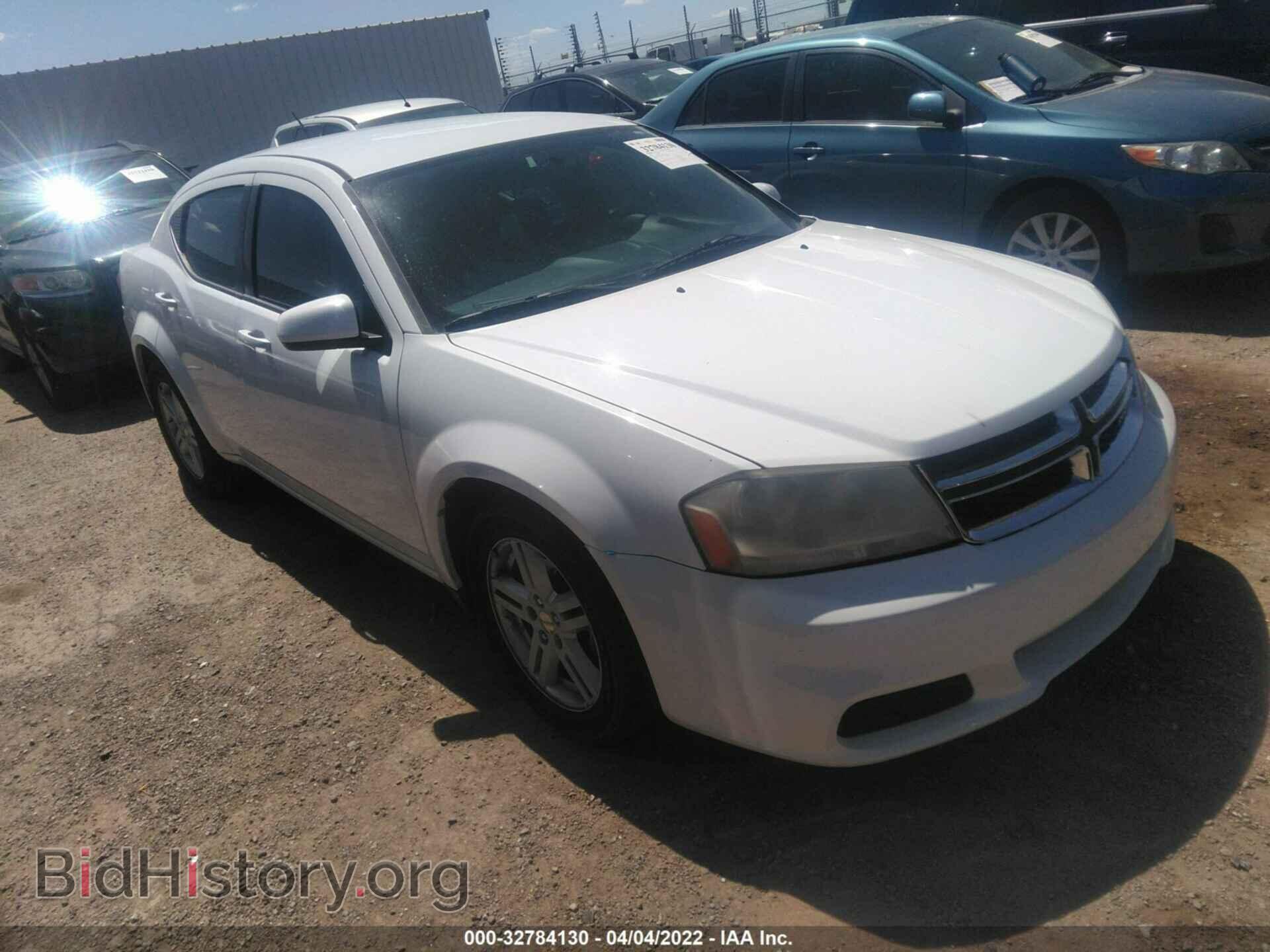 Photo 1C3CDZCB2CN196585 - DODGE AVENGER 2012