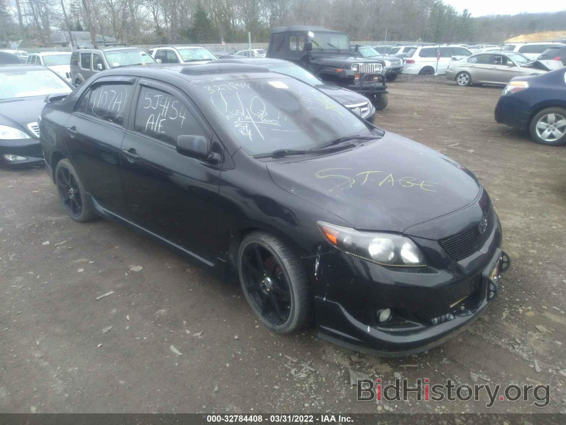 Photo 2T1BU40E89C139148 - TOYOTA COROLLA 2009