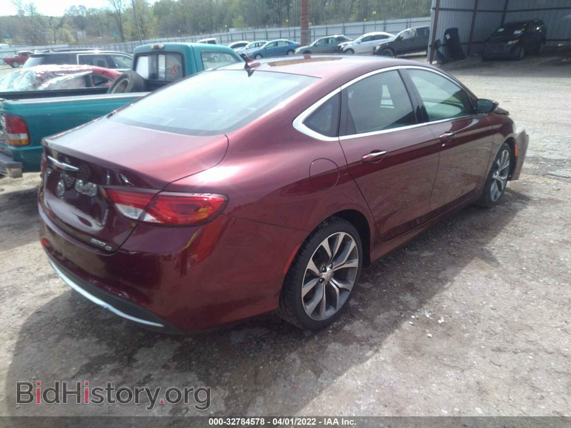 2016 CHRYSLER 200 - VIN: 1C3CCCCB2GN134836 - Фото 2