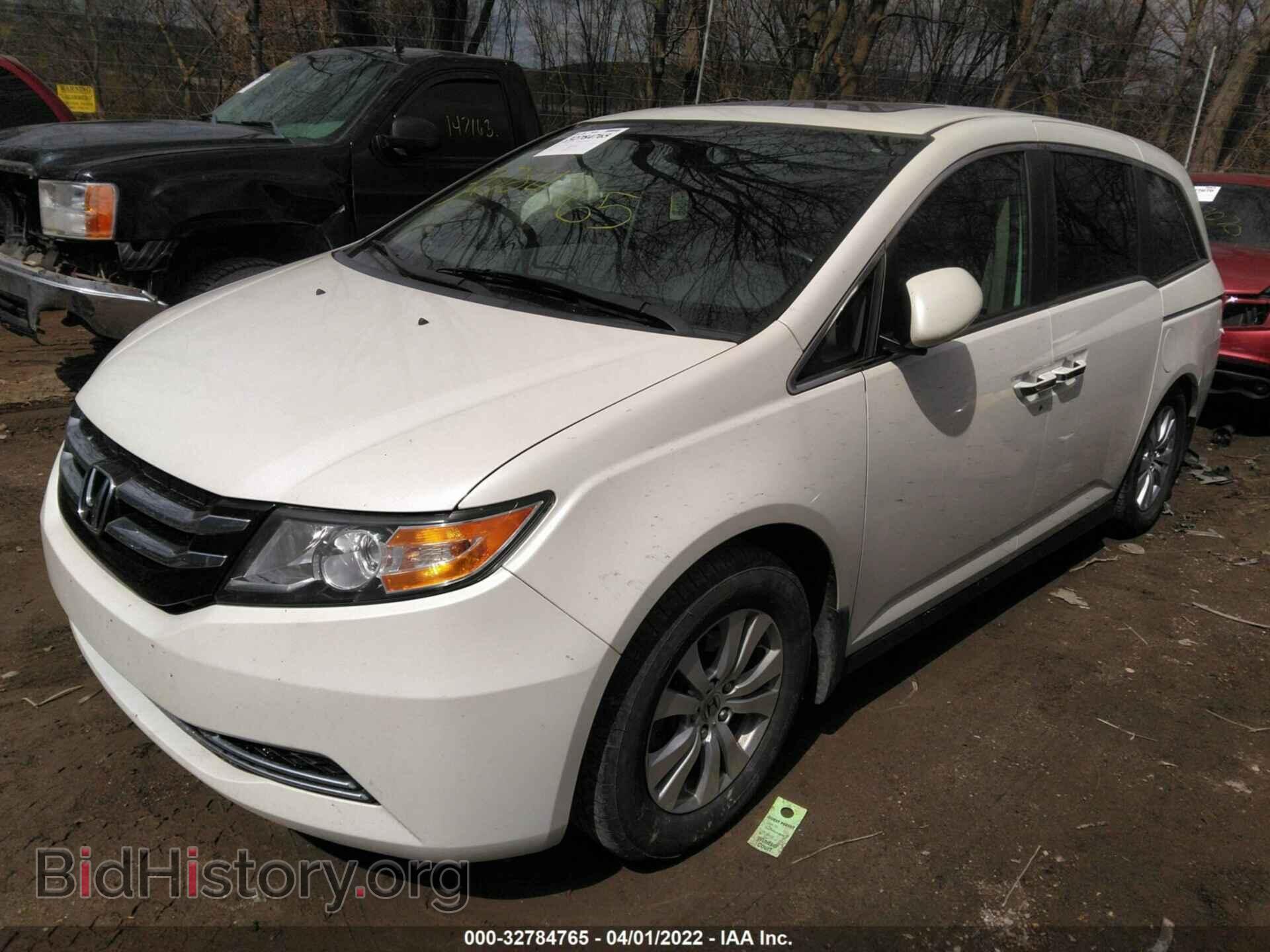2014 HONDA ODYSSEY - VIN: 5FNRL5H60EB117185 - Фото 2
