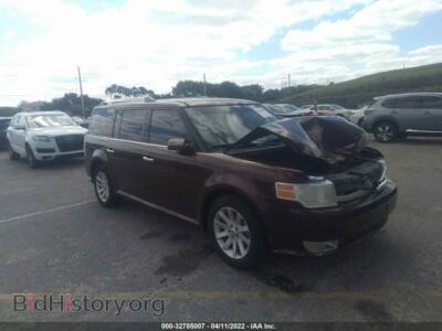 2012 Ford FLEX SEL, коричневый — VIN 2FMGK5CC7CBD02816, IAAI