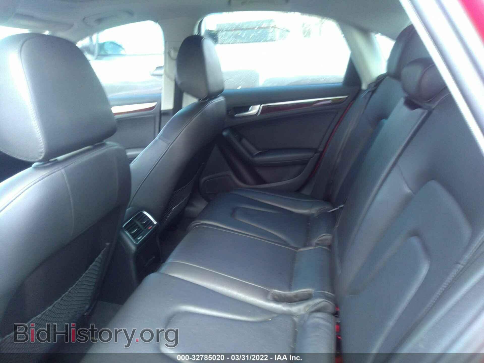 2012 AUDI A4 - VIN: WAUFFAFL2CN013353 - Фото 8