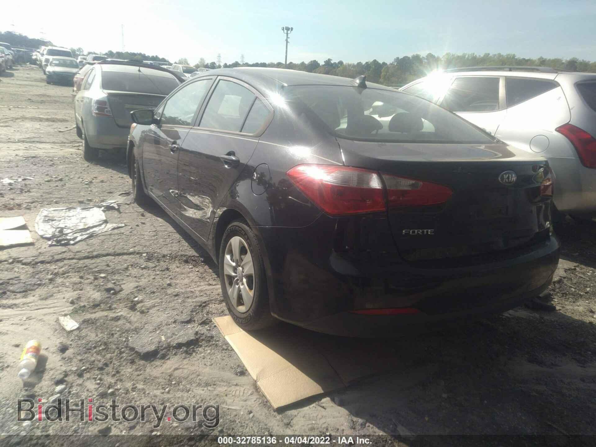 2014 KIA FORTE - VIN: KNAFK4A65E5252753 - Фото 3